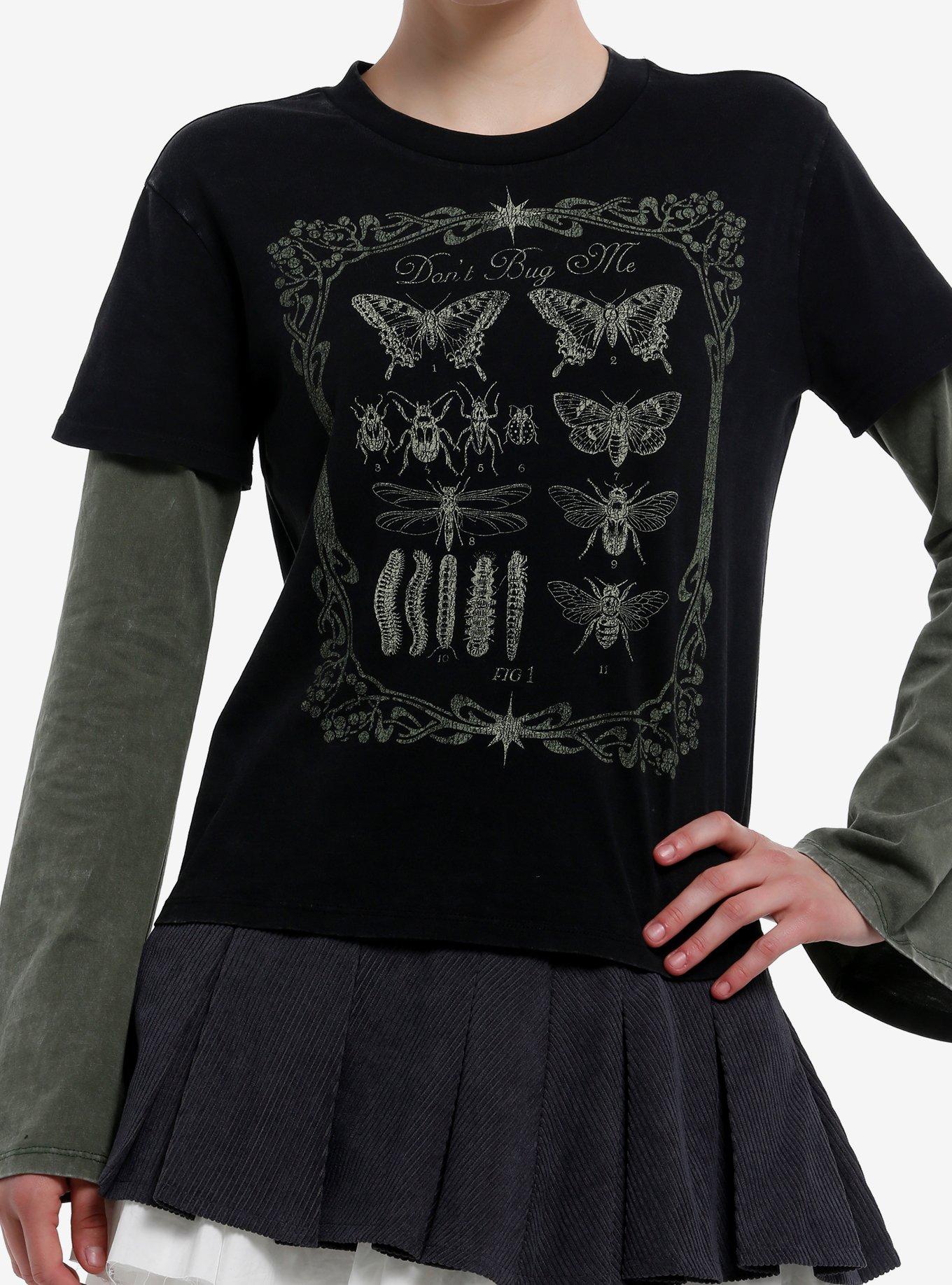 Thorn & Fable Don't Bug Me Twofer Long-Sleeve T-Shirt, , hi-res