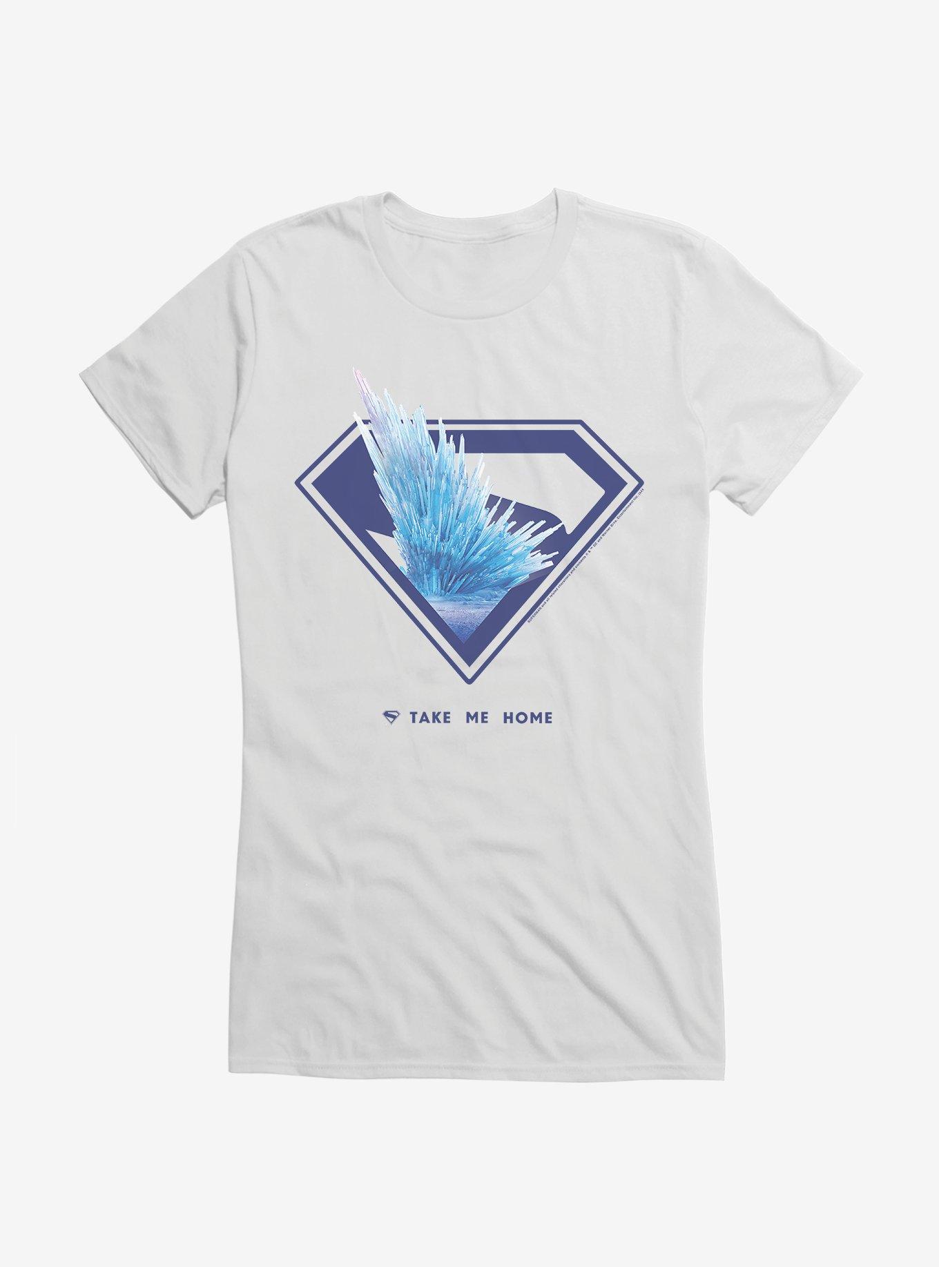 DC Superman Fortress Of Solitude Girls T-Shirt, , hi-res