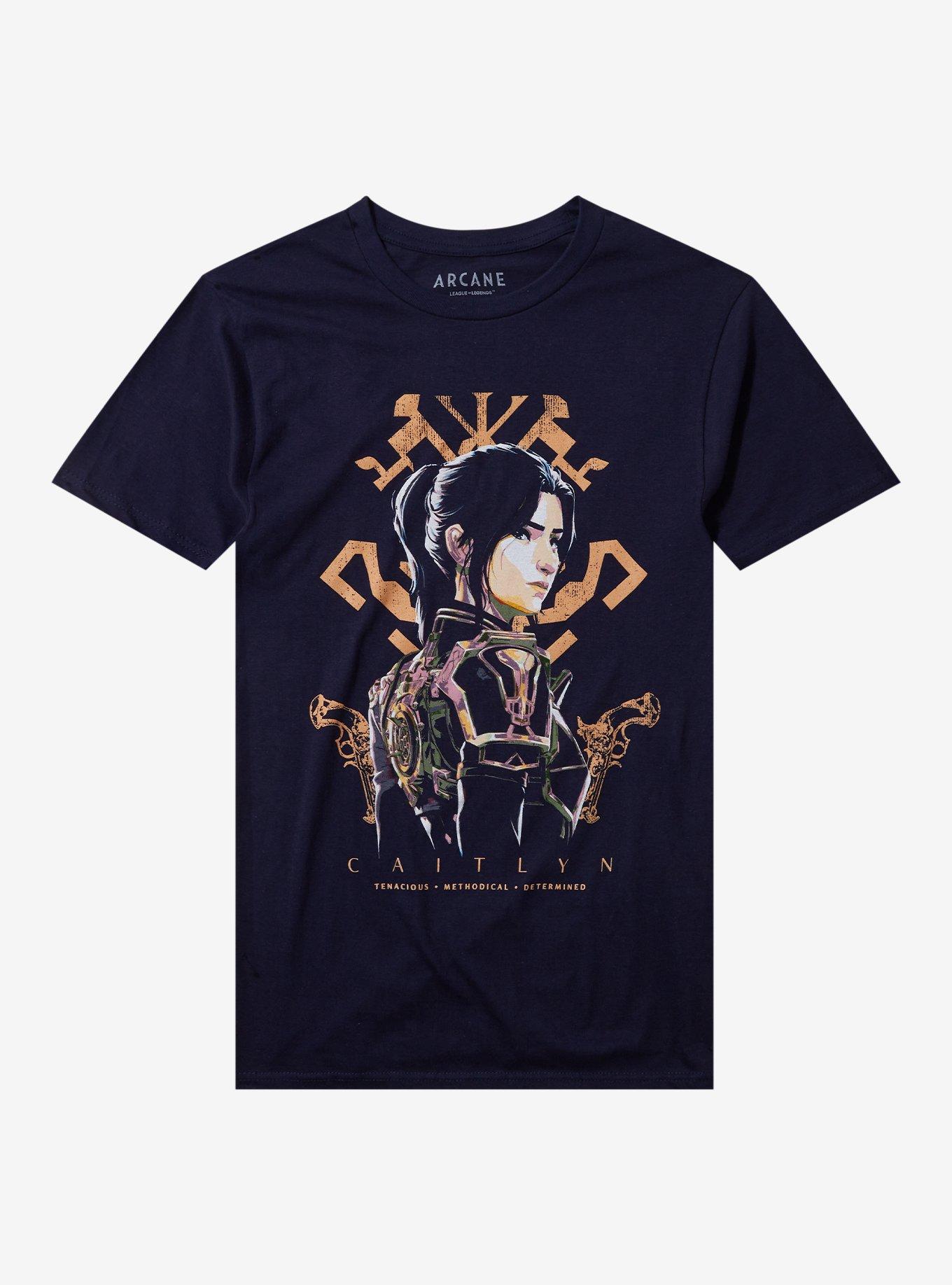 Arcane Caitlyn Profile T-Shirt, , hi-res