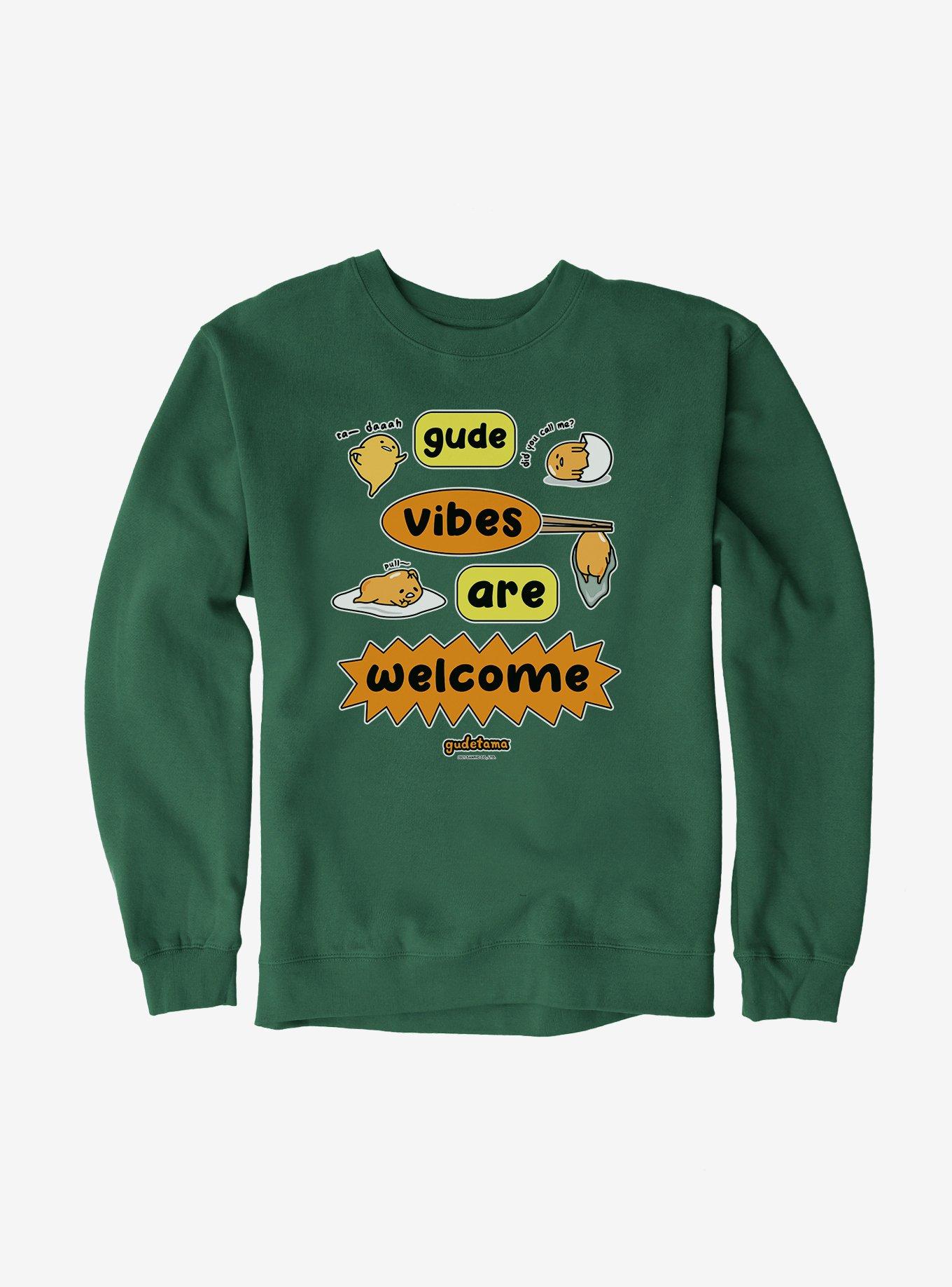 Gudetama Gude Vibes Sweatshirt, , hi-res