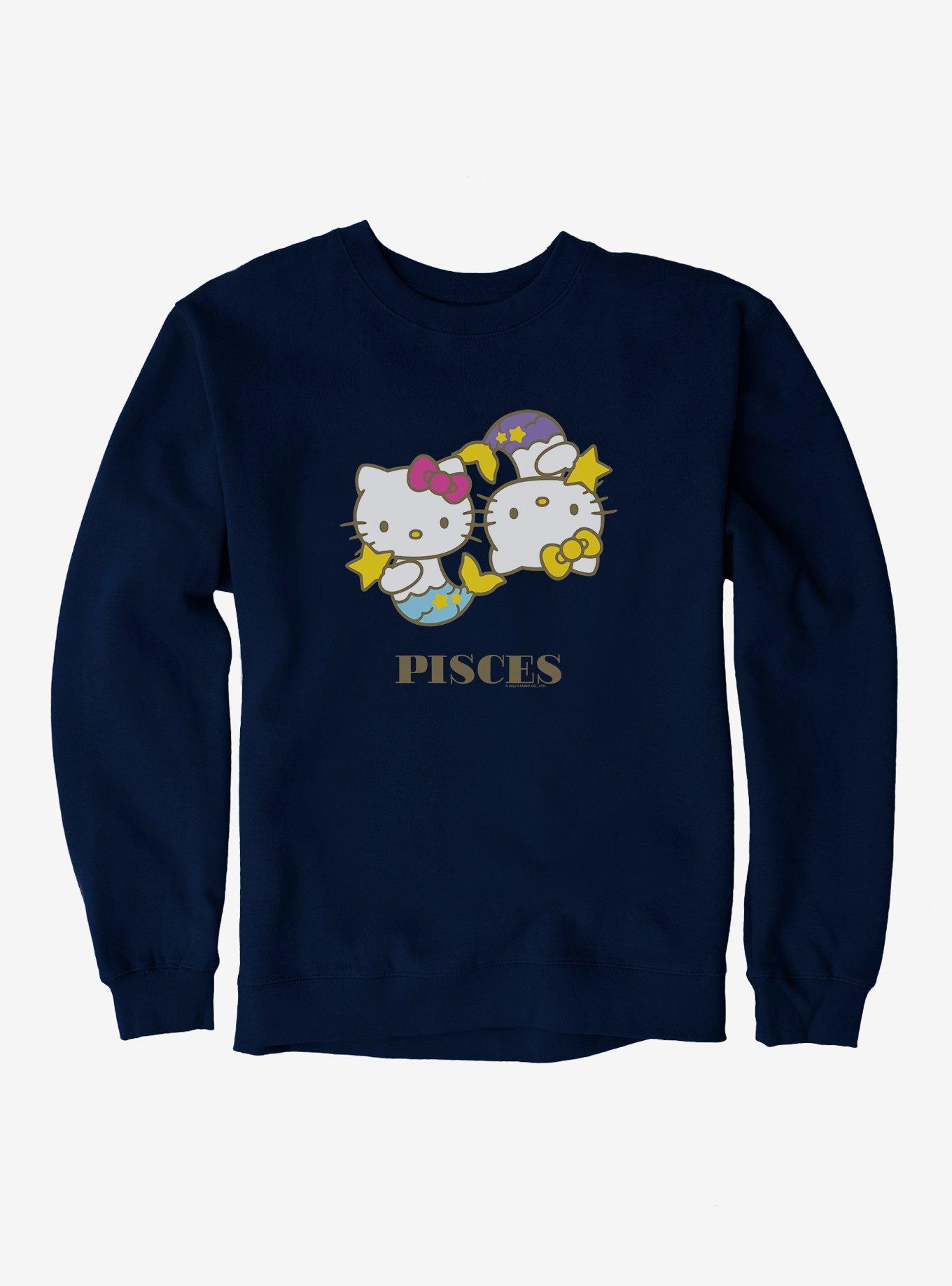 Hello Kitty Star Sign Pisces Sweatshirt, , hi-res