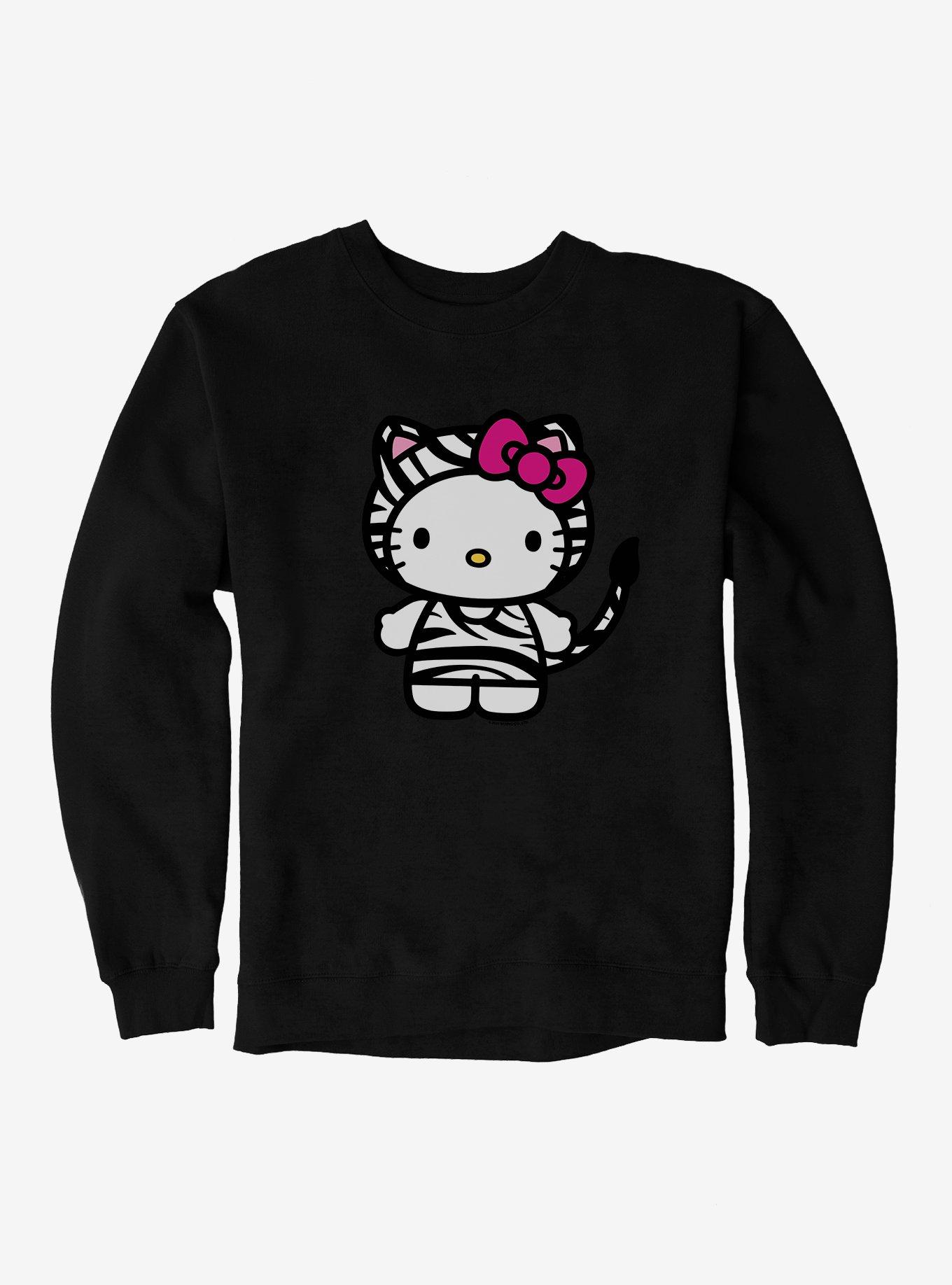 Hello Kitty Jungle Paradise Zebra Stripes Sweatshirt, , hi-res