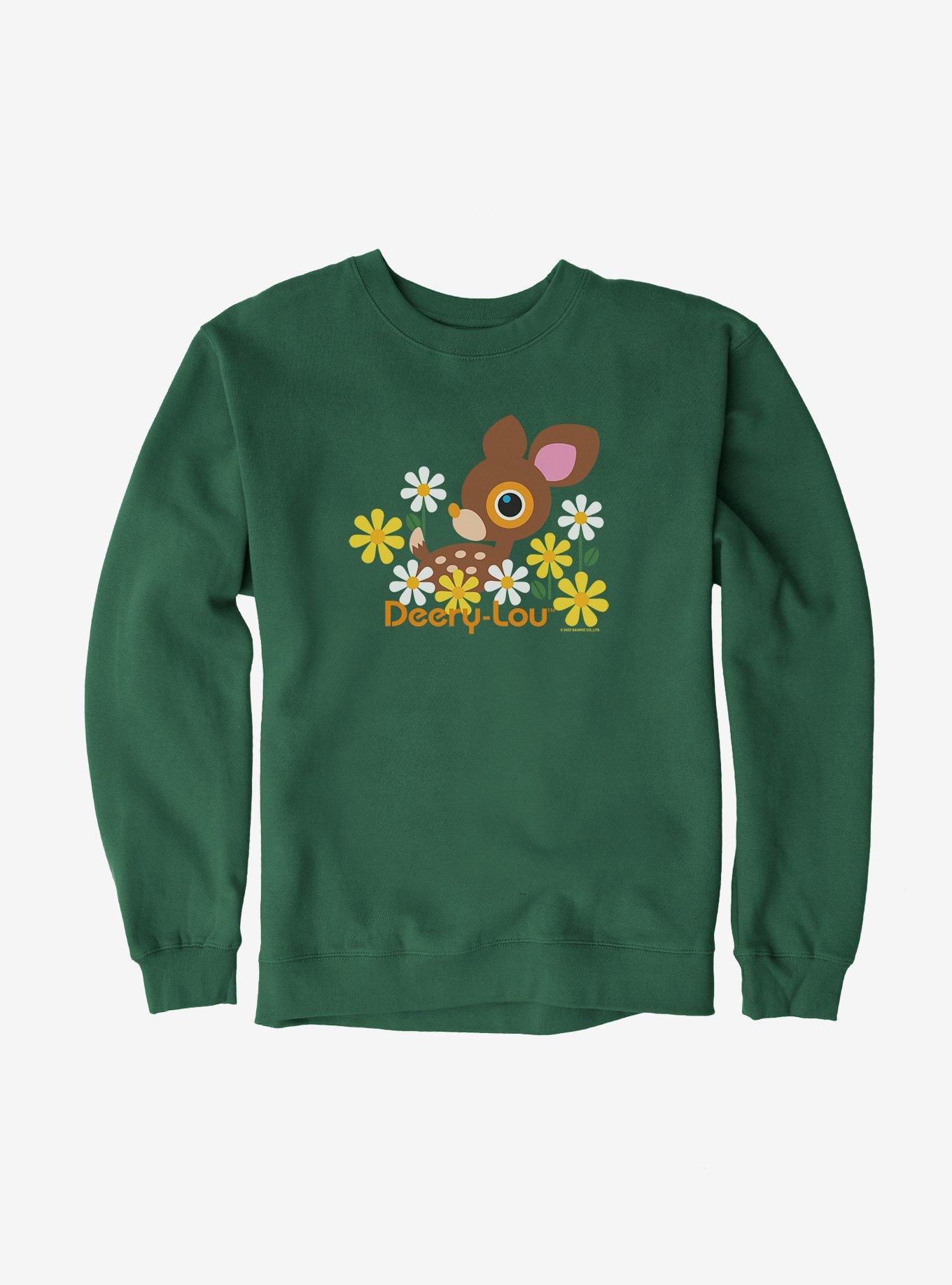 Deery-Lou Floral Forest Sweatshirt, , hi-res