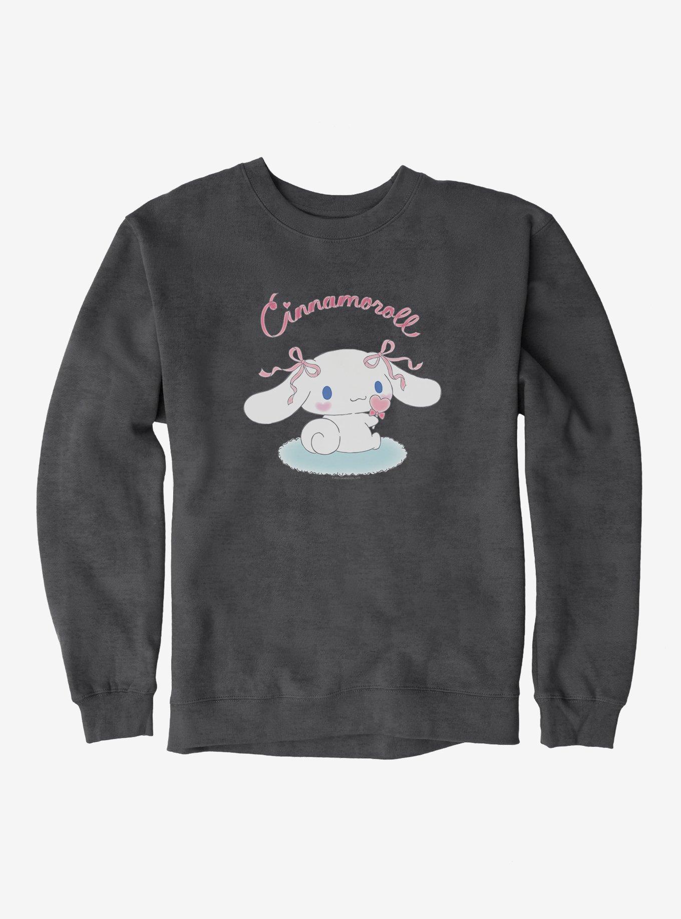 Cinnamoroll Logo Sweatshirt, , hi-res