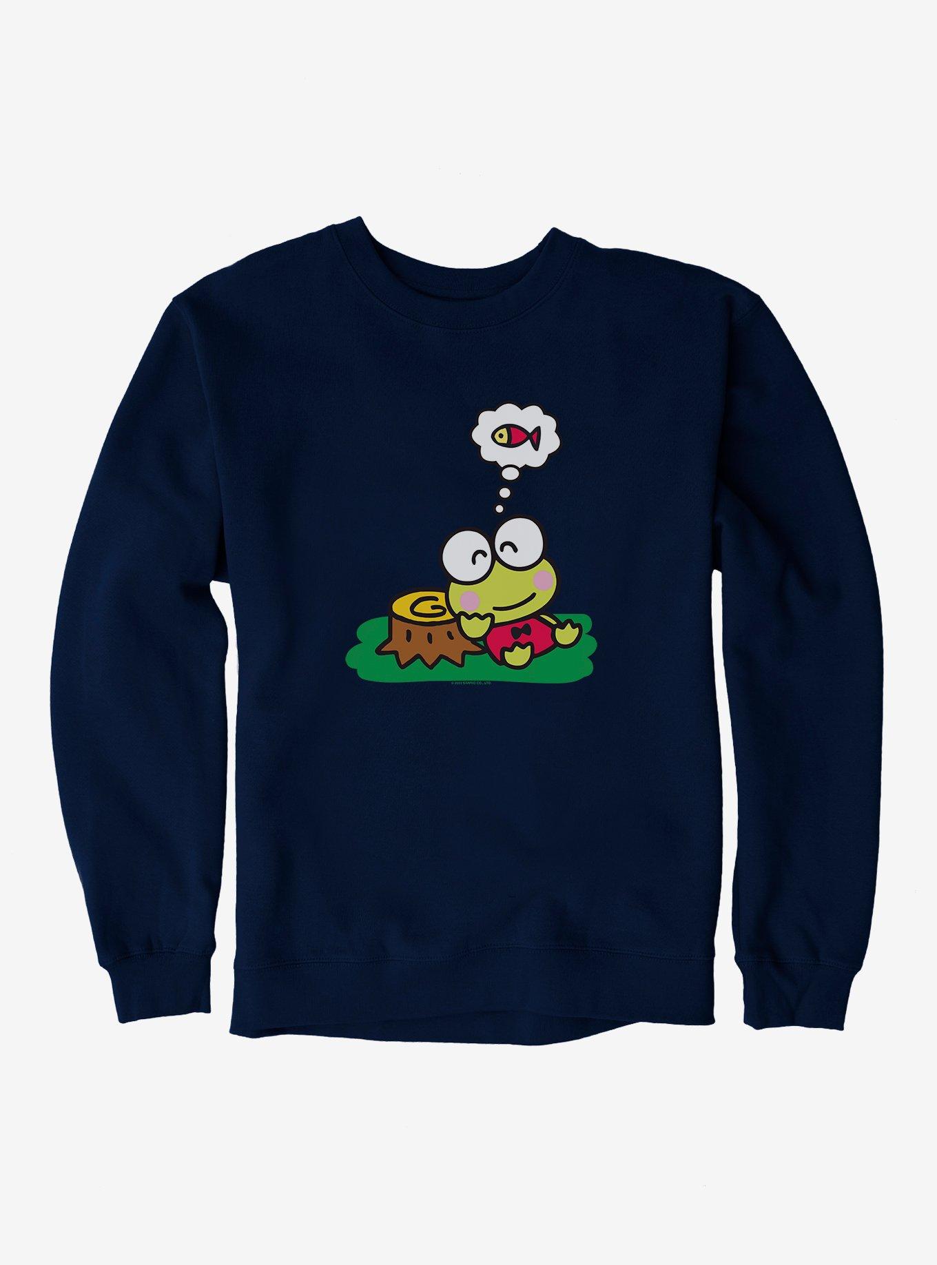 Keroppi Outdoor Thinking Sweatshirt, , hi-res