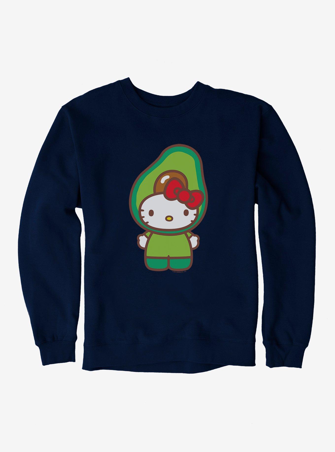 Hello Kitty Five A Day Avacado Sweatshirt, , hi-res