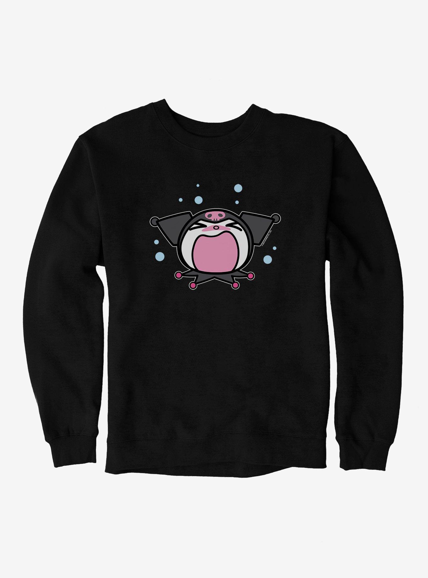 Kuromi Screaming Sweatshirt, , hi-res