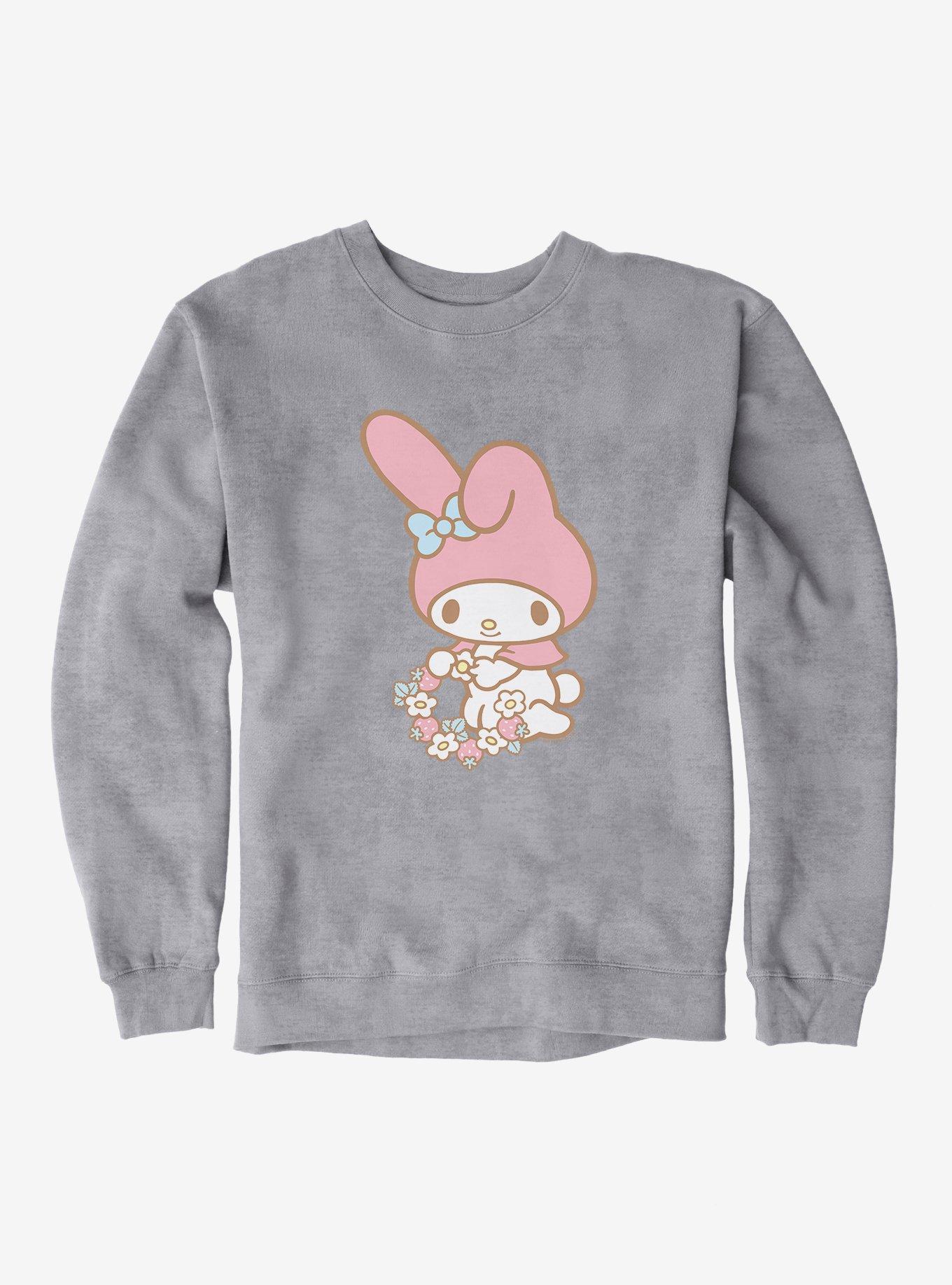 My Melody Picking Flowers Sweatshirt, , hi-res