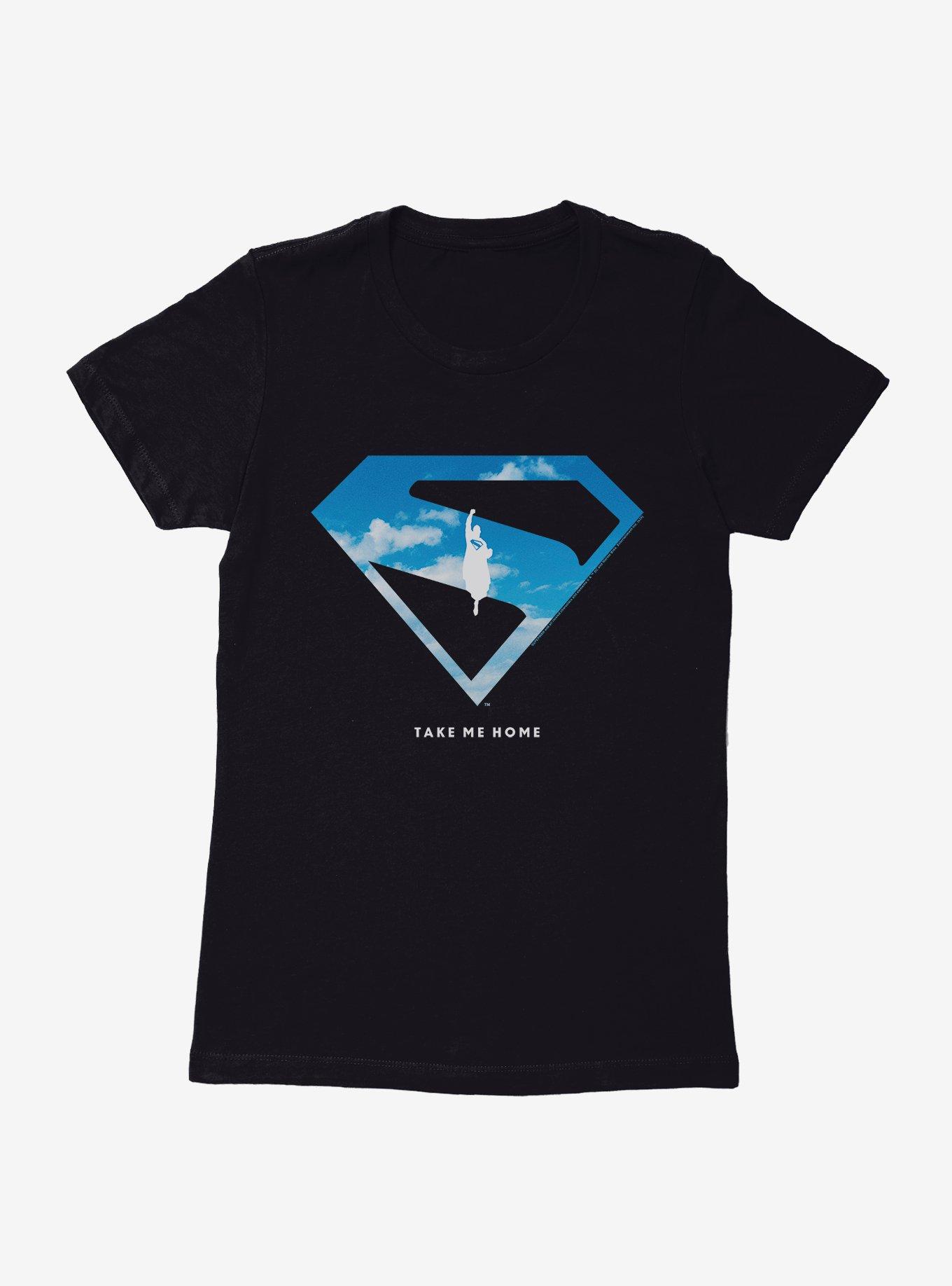 DC Superman Fly Up Womens T-Shirt, , hi-res