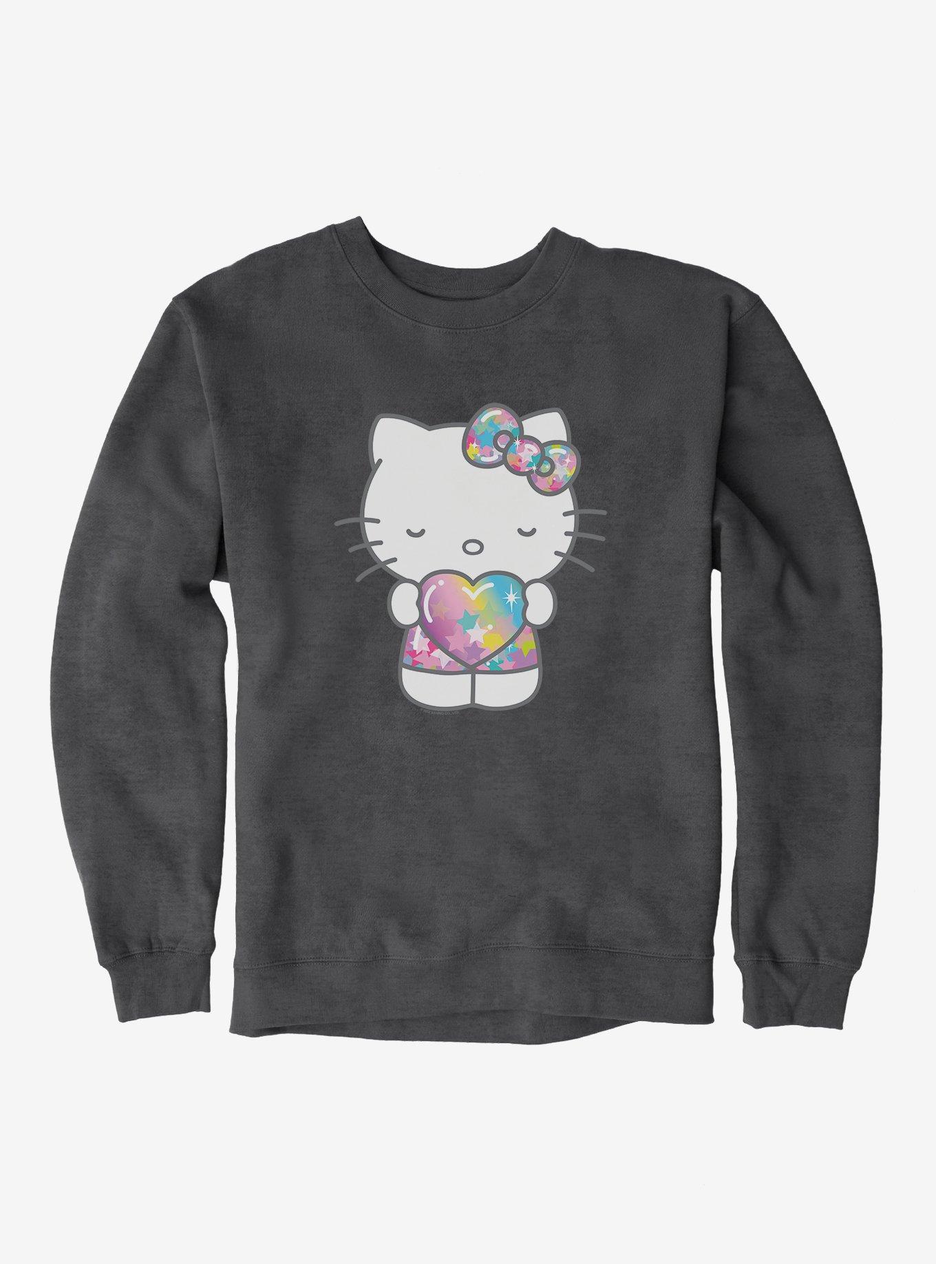 Hello Kitty Starshine Heart Sweatshirt, , hi-res