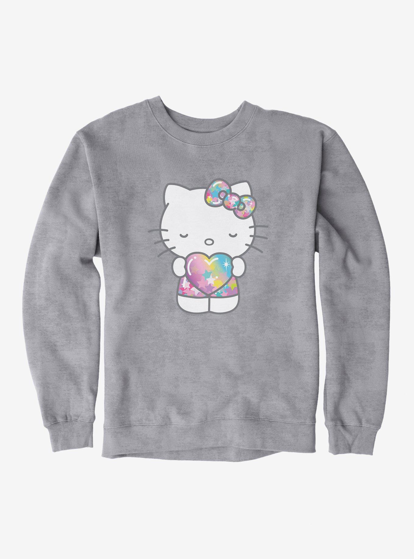 Hello Kitty Starshine Heart Sweatshirt, , hi-res