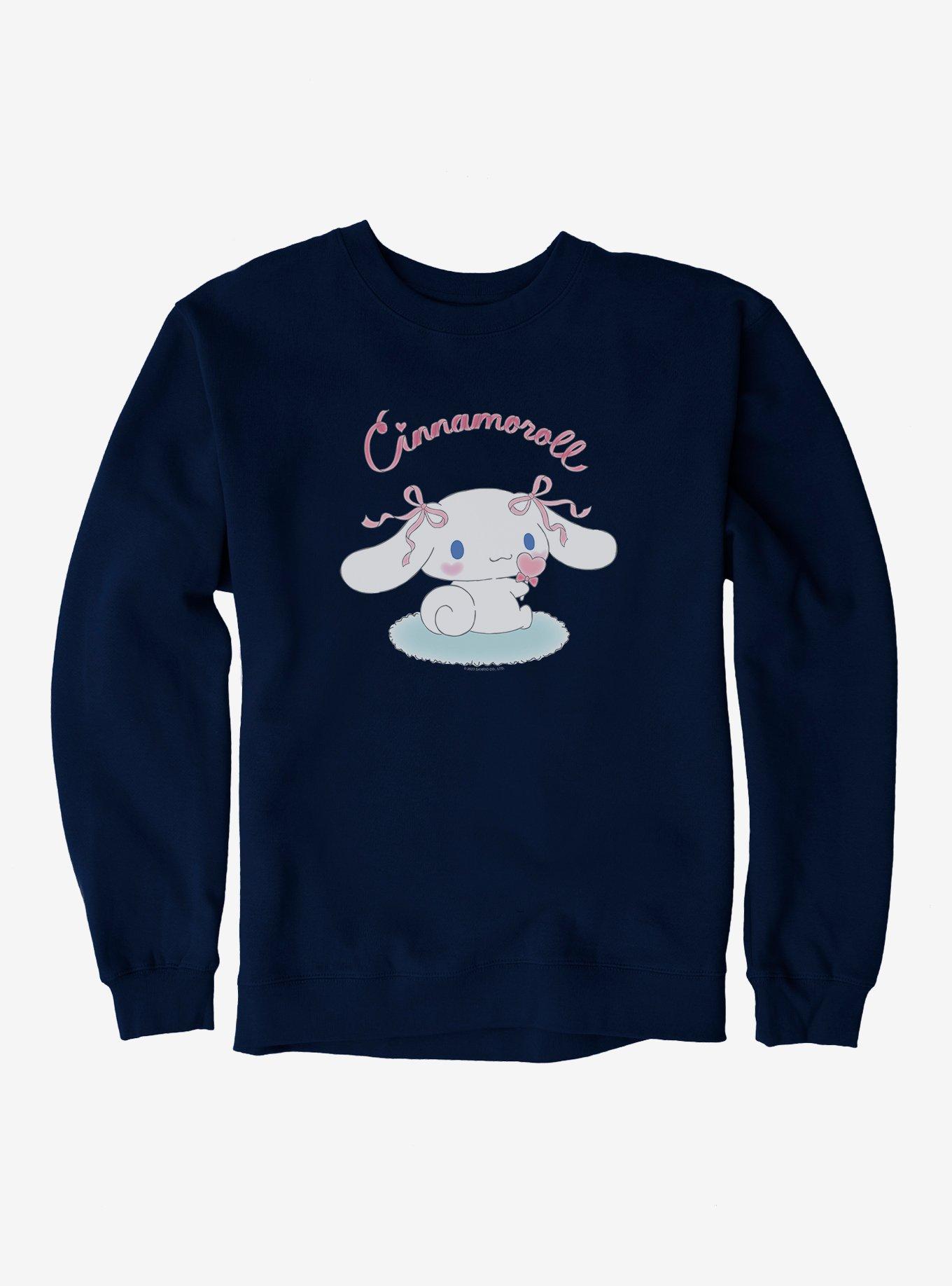 Cinnamoroll Logo Sweatshirt, , hi-res