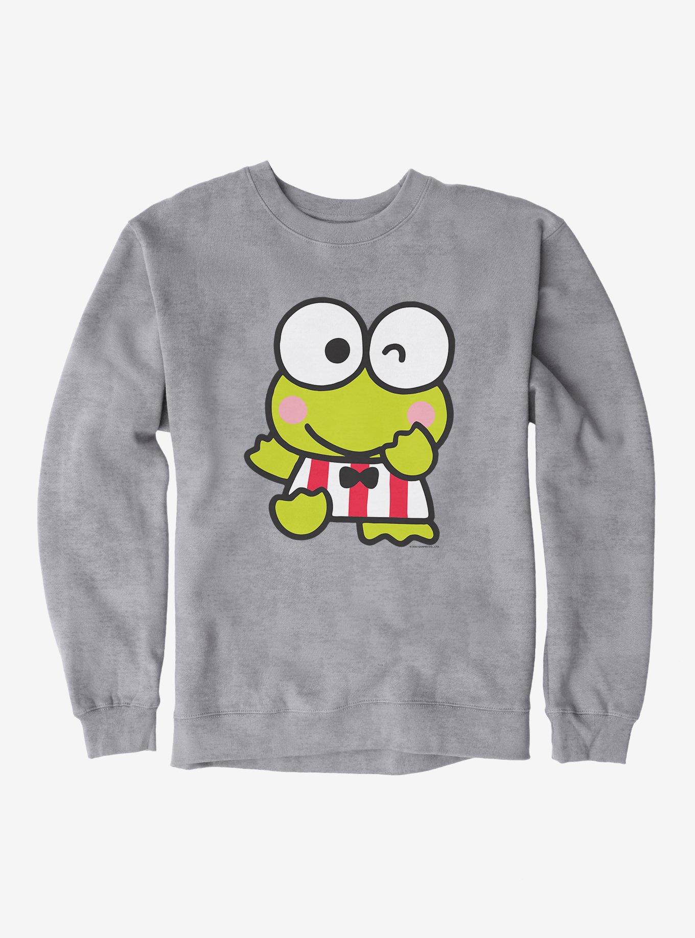 Keroppi Winking Sweatshirt, , hi-res