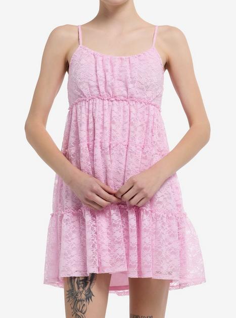 ★GLOWNY★ HEART LACE CAMI DRESS (PINK BOUQUET) MUSINSA | GLOWNY HEART LACE CAMI (PINK BOUQUET)