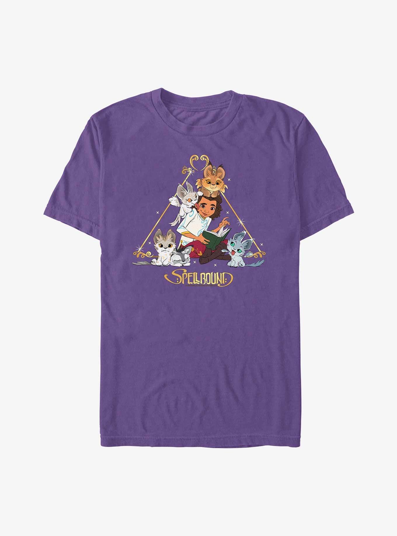 Spellbound Ellian And Pets T-Shirt, PURPLE, hi-res
