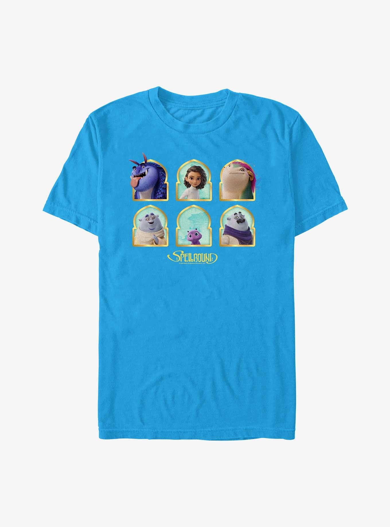 Spellbound Characters T-Shirt, TURQ, hi-res