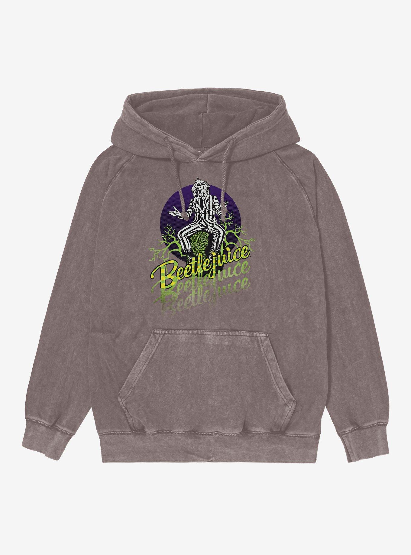 Beetlejuice It's Showtime! Mineral Wash Hoodie