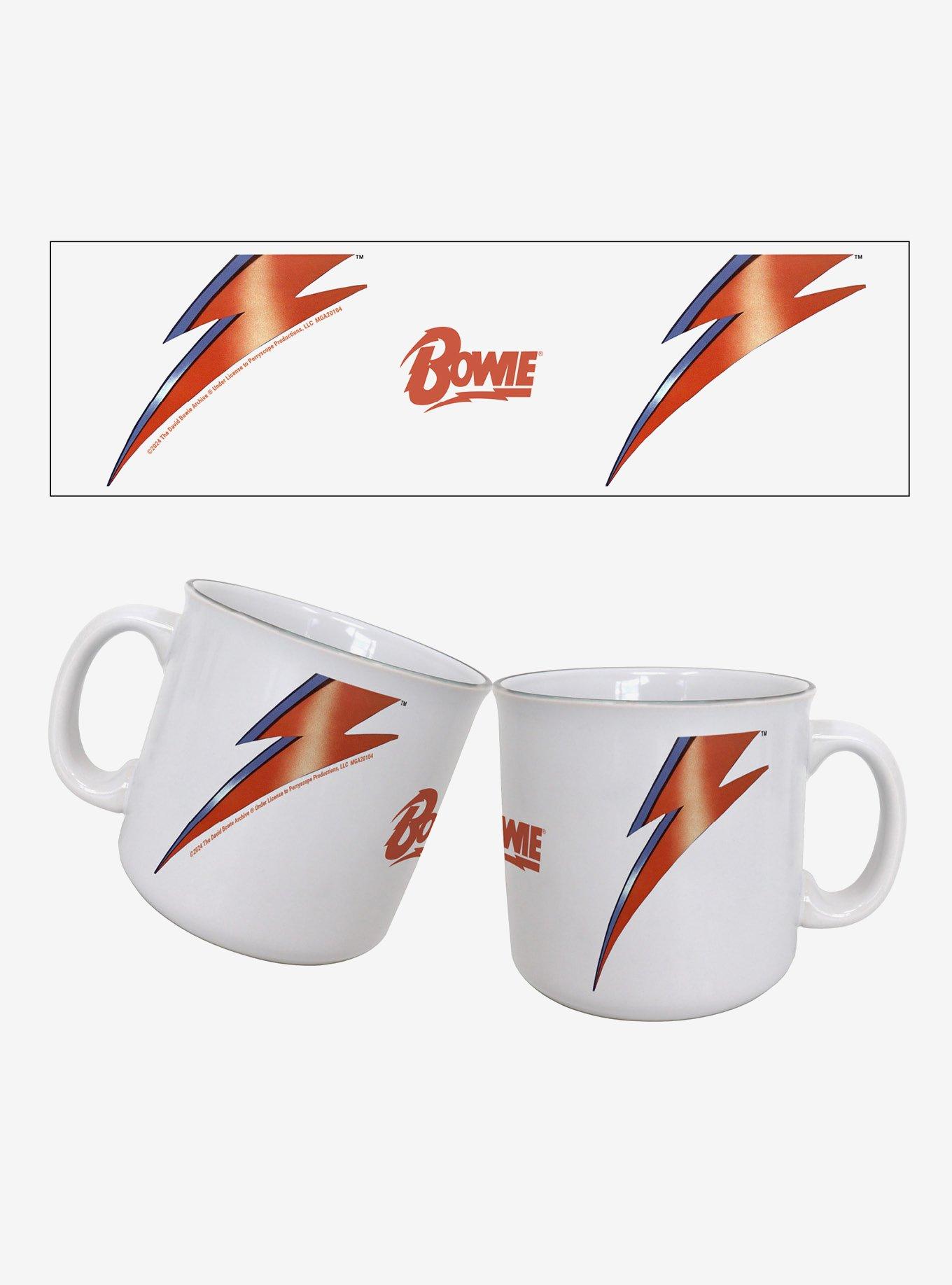 David Bowie Lightning Bolt 20oz Camper Mug, , hi-res