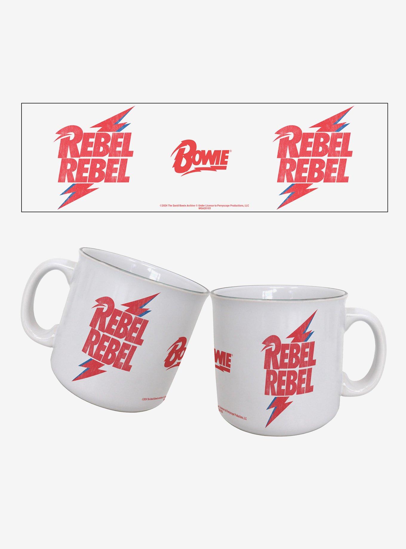 David Bowie Rebel Rebel 20oz Camper Mug, , hi-res