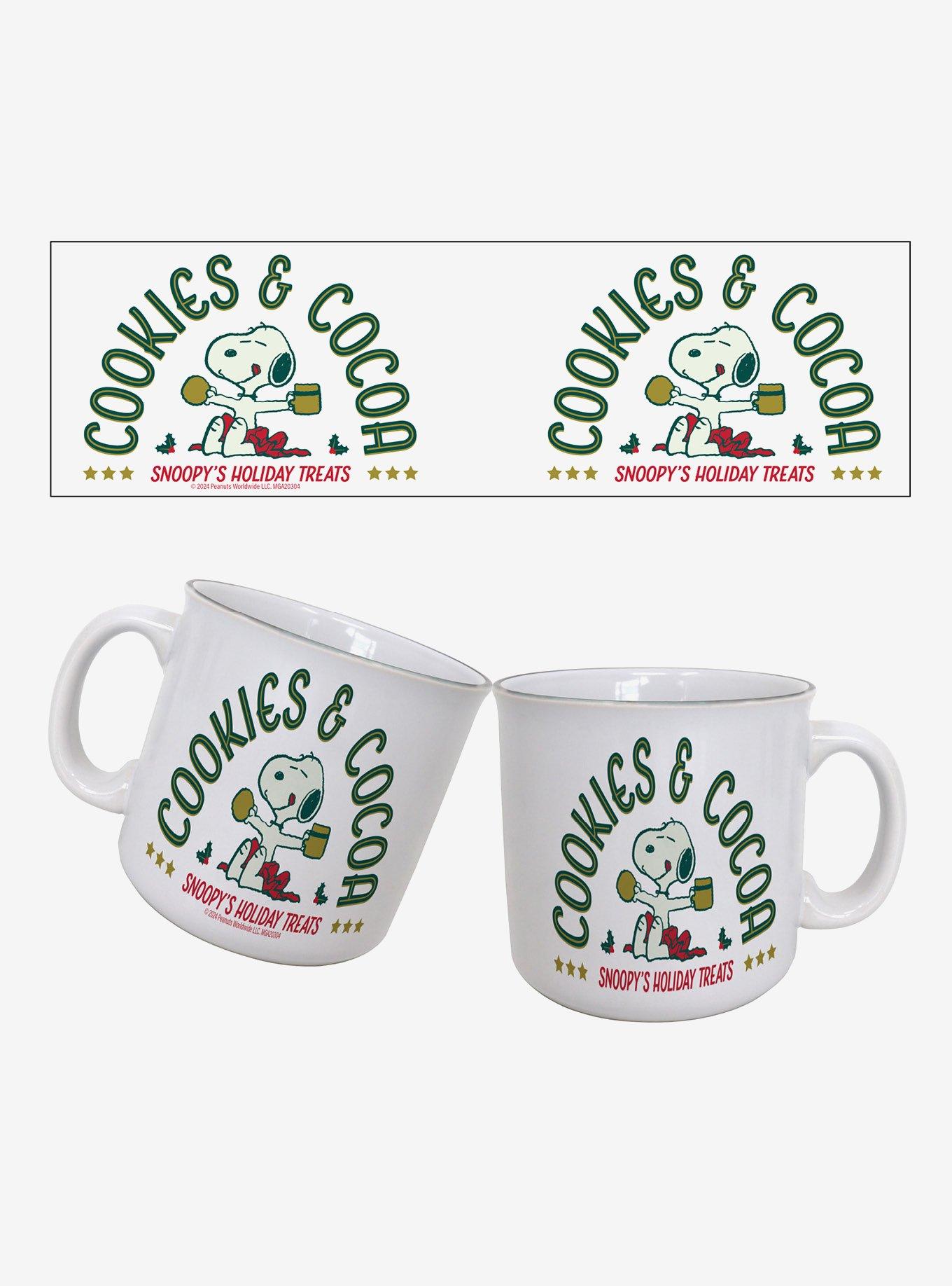 Peanuts Cookies & Cocoa 20oz Camper Mug, , hi-res