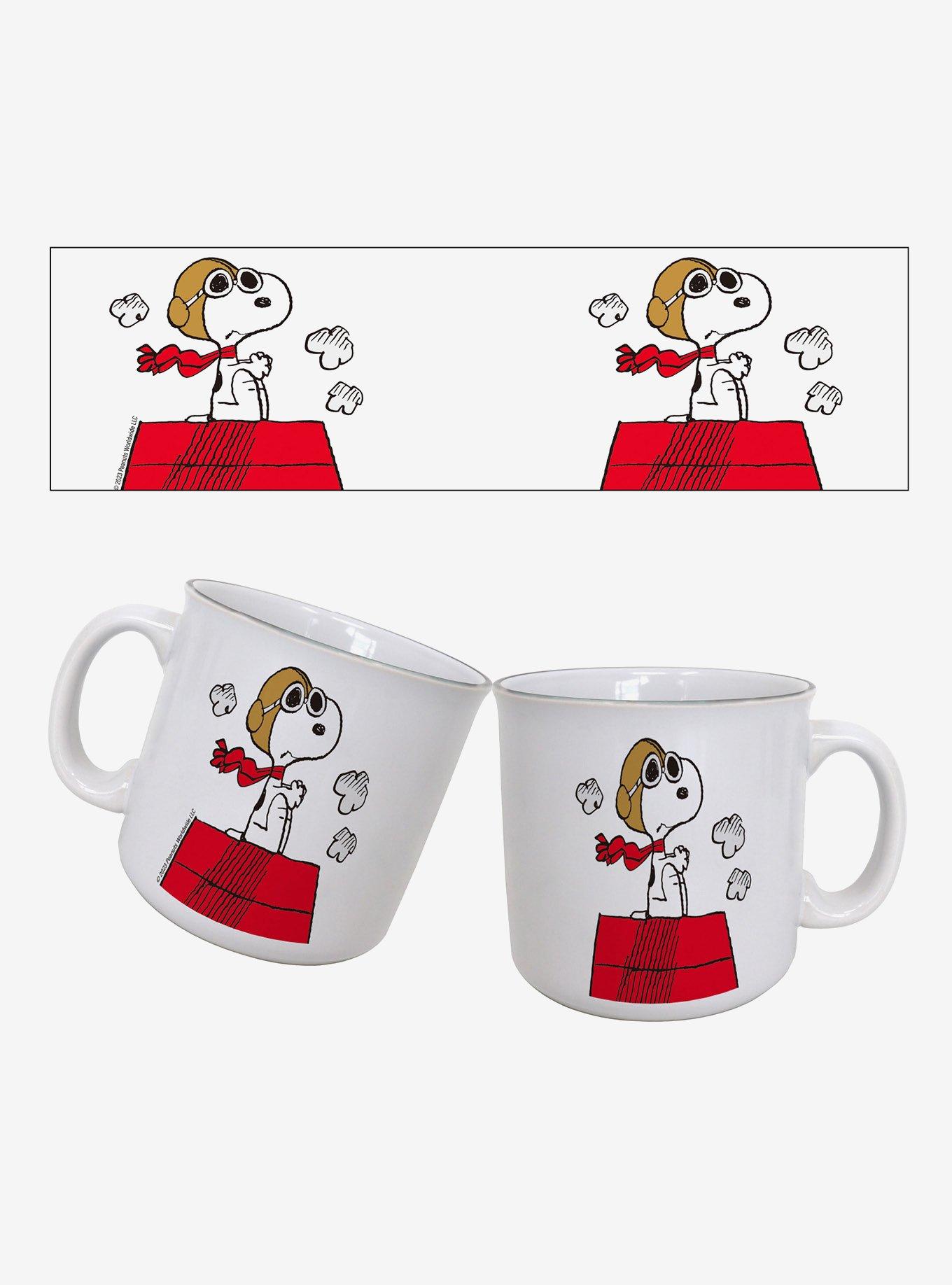 Peanuts Flying Ace Doghouse 20oz Camper Mug, , hi-res