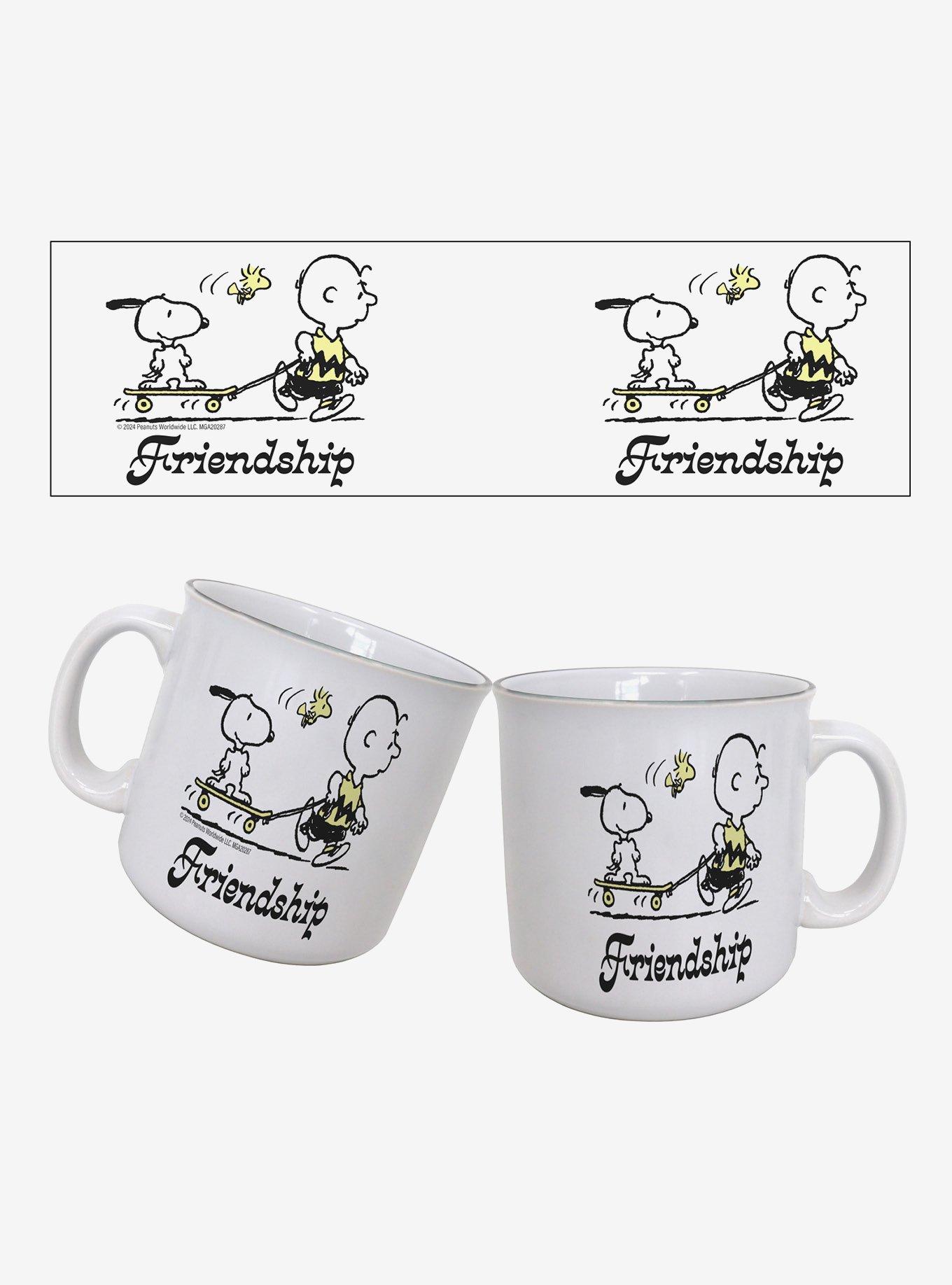 Peanuts Friendship Skateboard 20oz Camper Mug, , hi-res