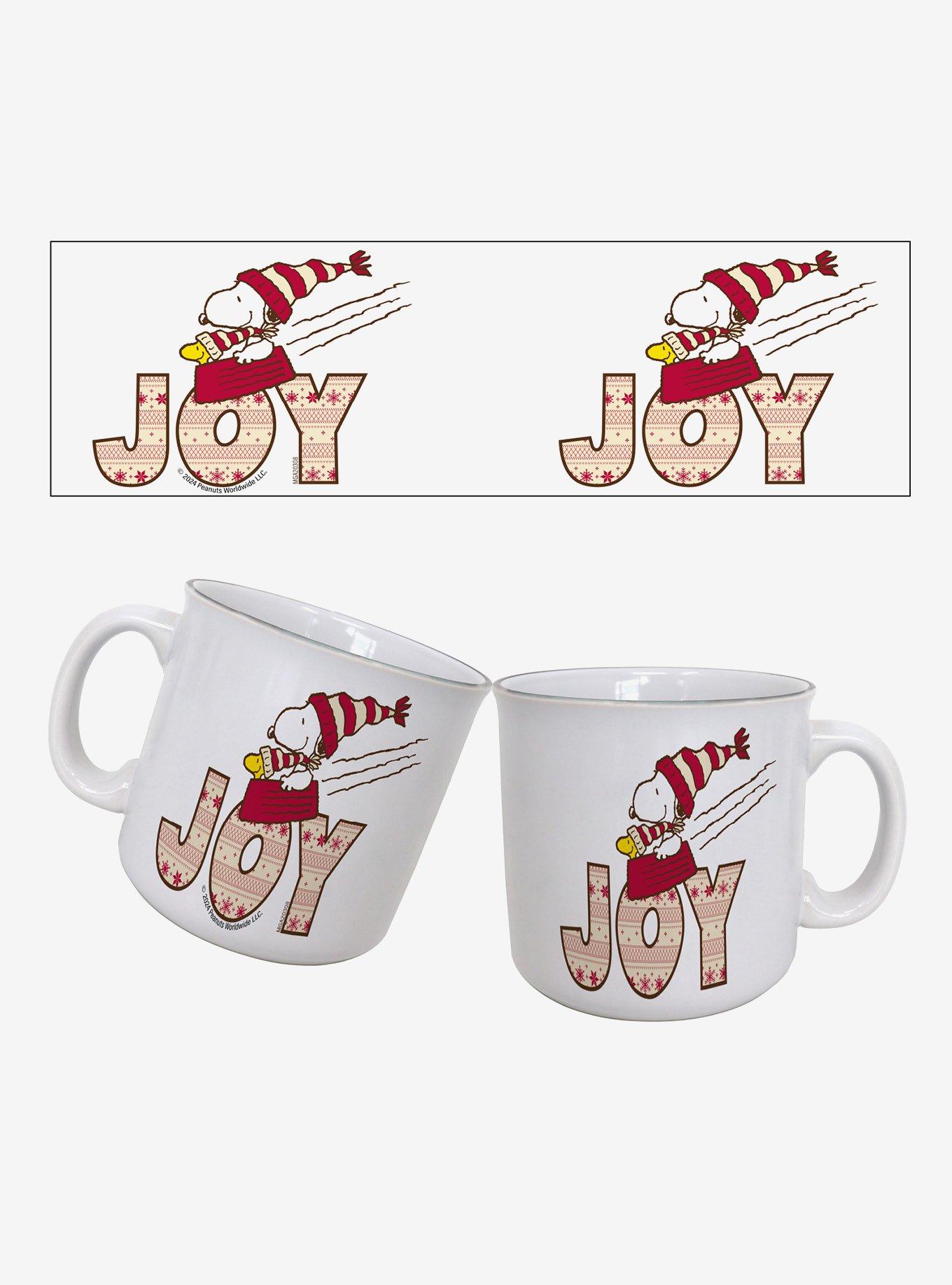 Peanuts Joy Snoopy Woodstock 20oz Camper Mug, , hi-res