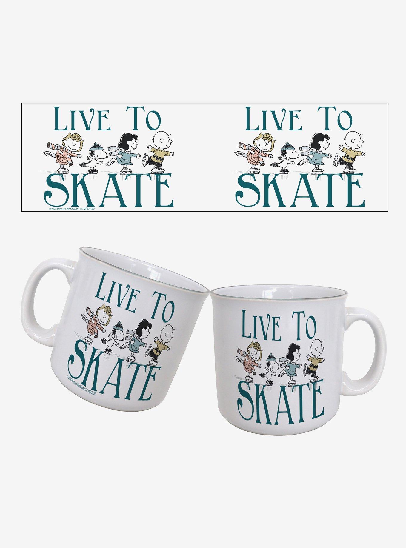 Peanuts Live To Skate 20oz Camper Mug, , hi-res