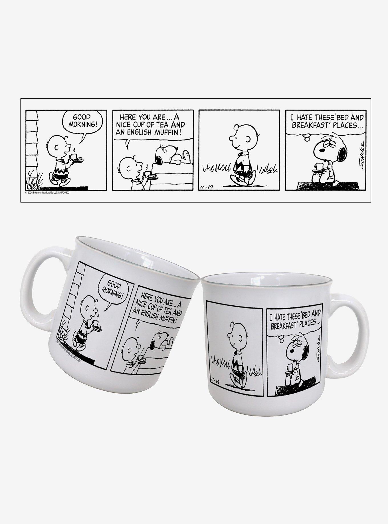 Peanuts Snoopy Bed and Break 20oz Camper Mug, , hi-res