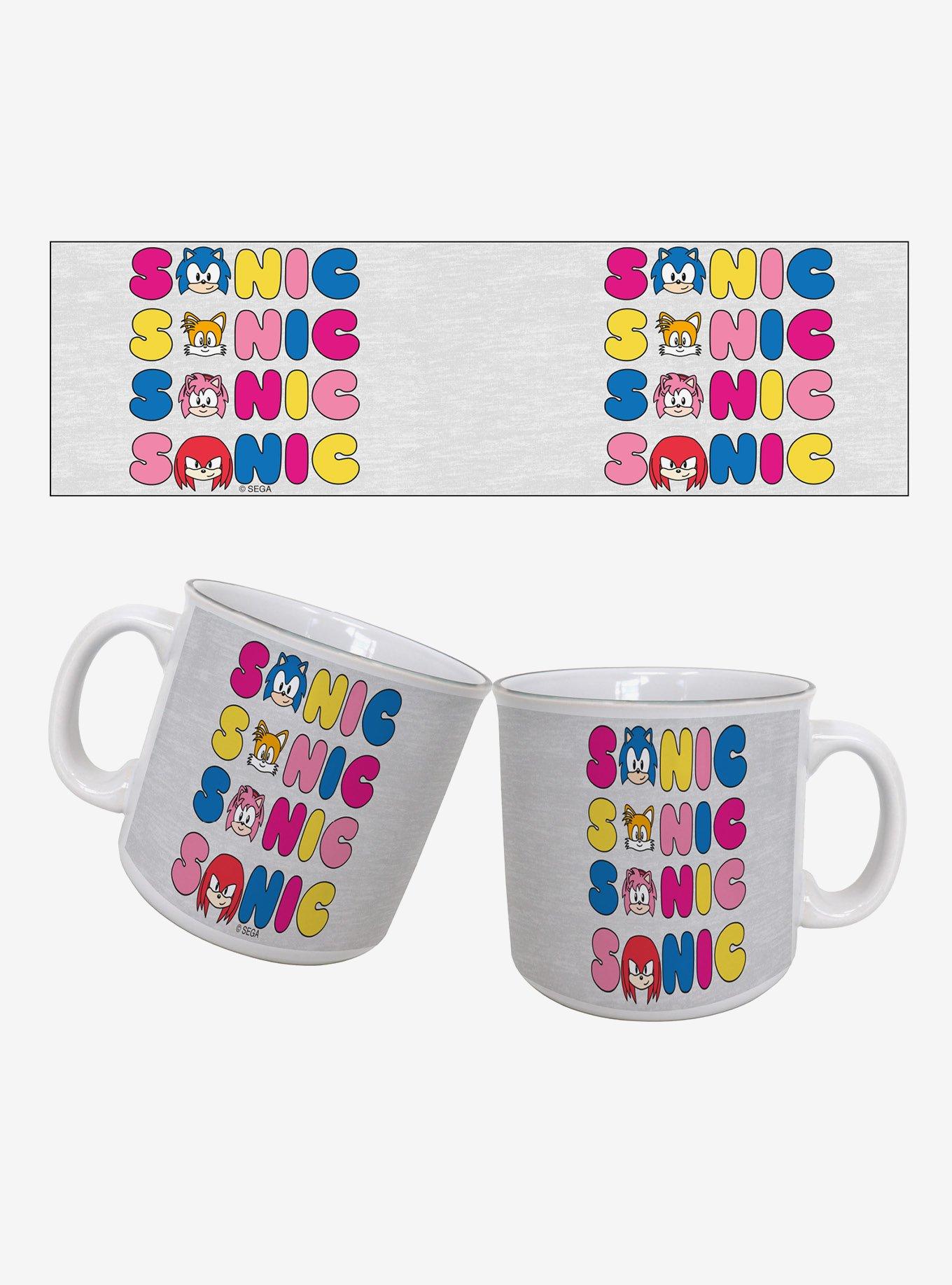 Sonic The Hedgehog 4 Names 20oz Camper Mug, , hi-res