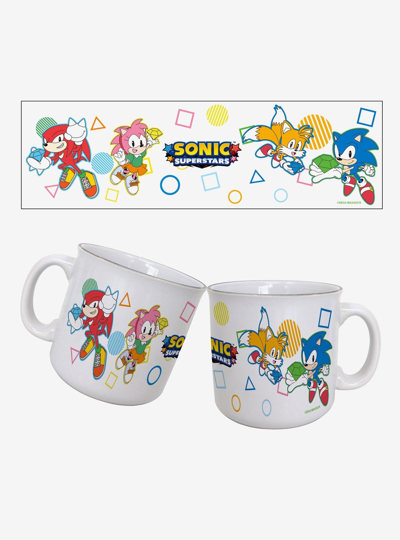 Sonic Superstars Retro Vibes 20oz Camper Mug, , hi-res