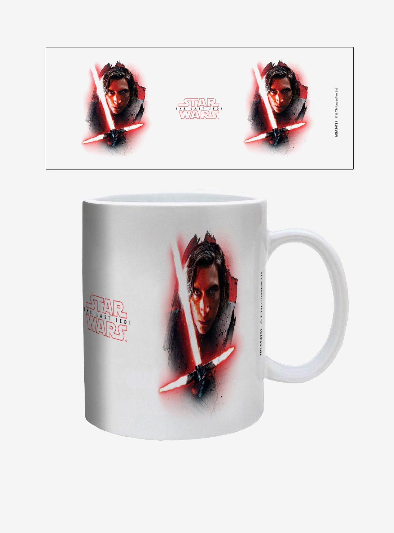 Star Wars The Last Jedi Kylo Ren Brush 20oz Mug, , hi-res