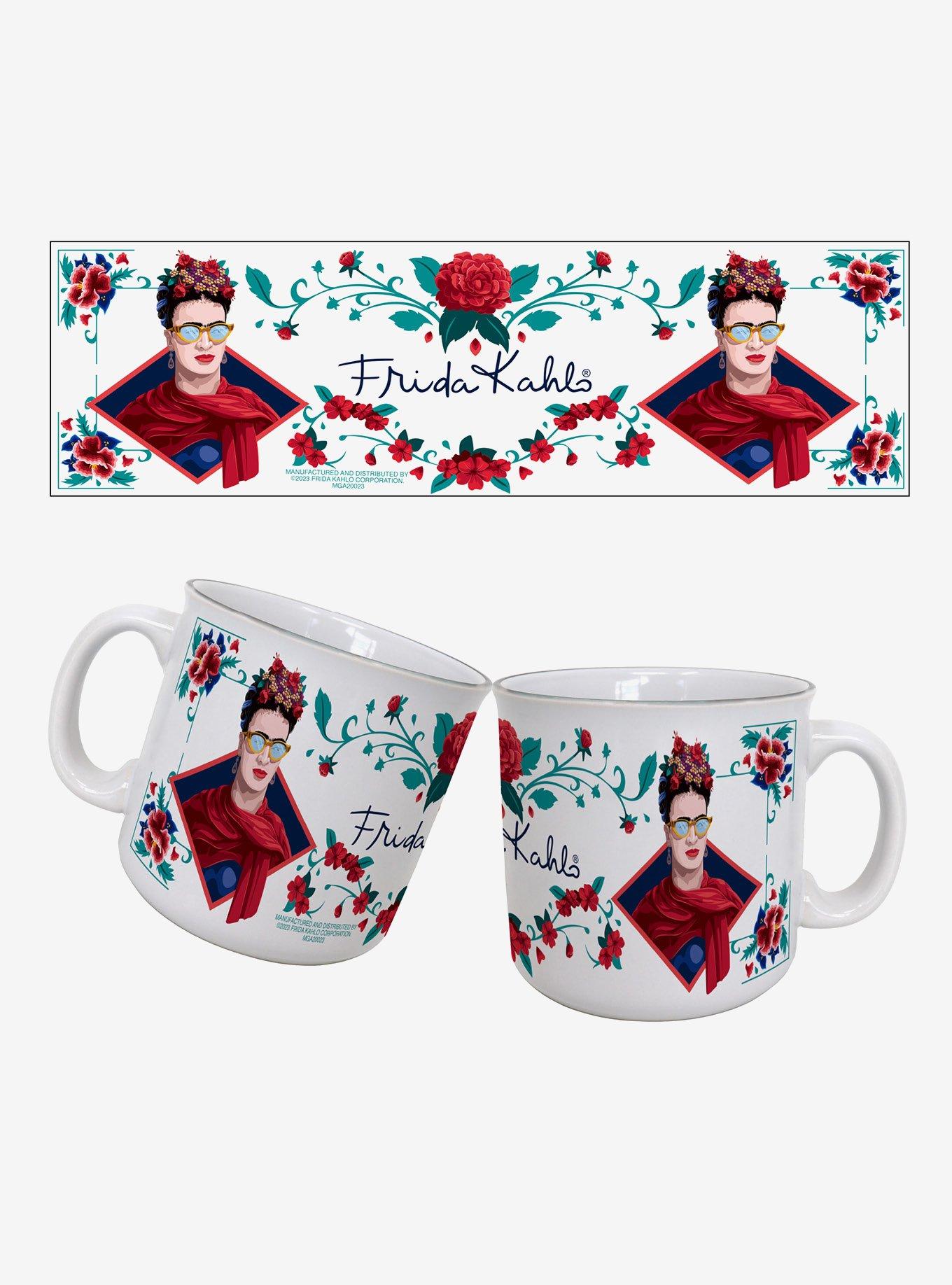 Frida Kahlo Sunglasses 20oz Camper Mug, , hi-res