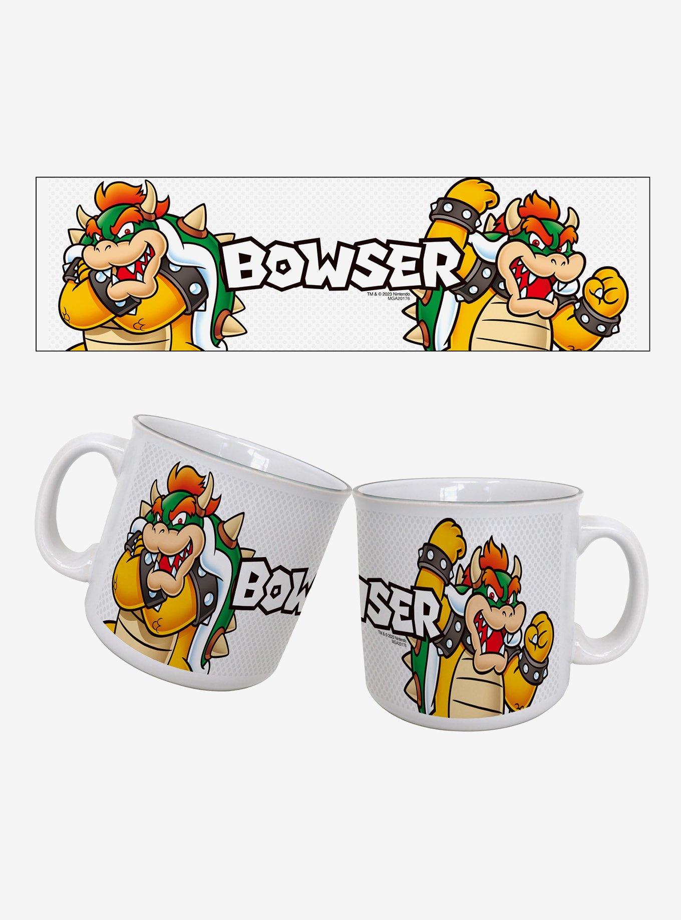 Super Mario Bowser Name 20oz Camper Mug, , hi-res