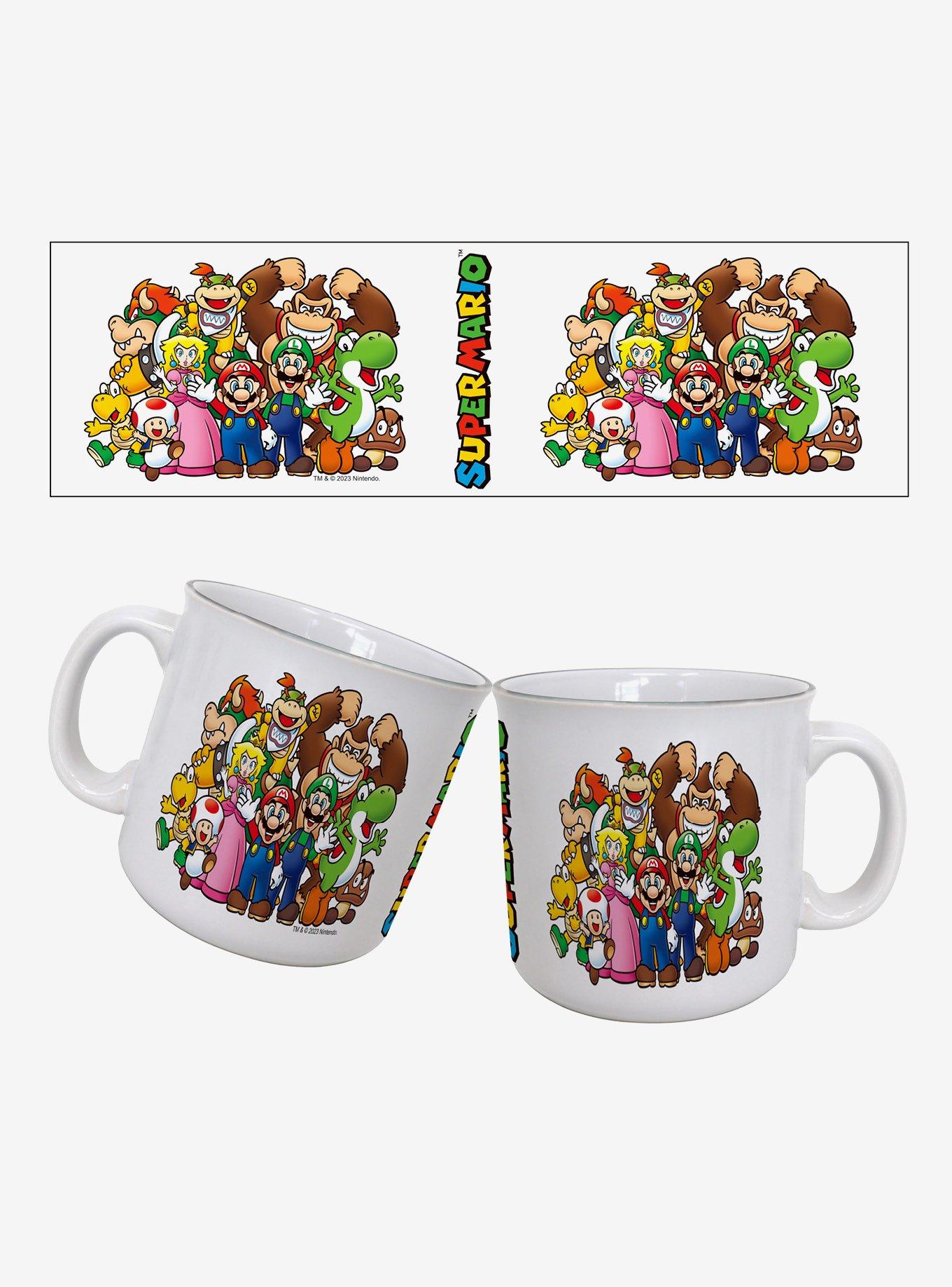 Super Mario Lineup 20oz Camper Mug, , hi-res