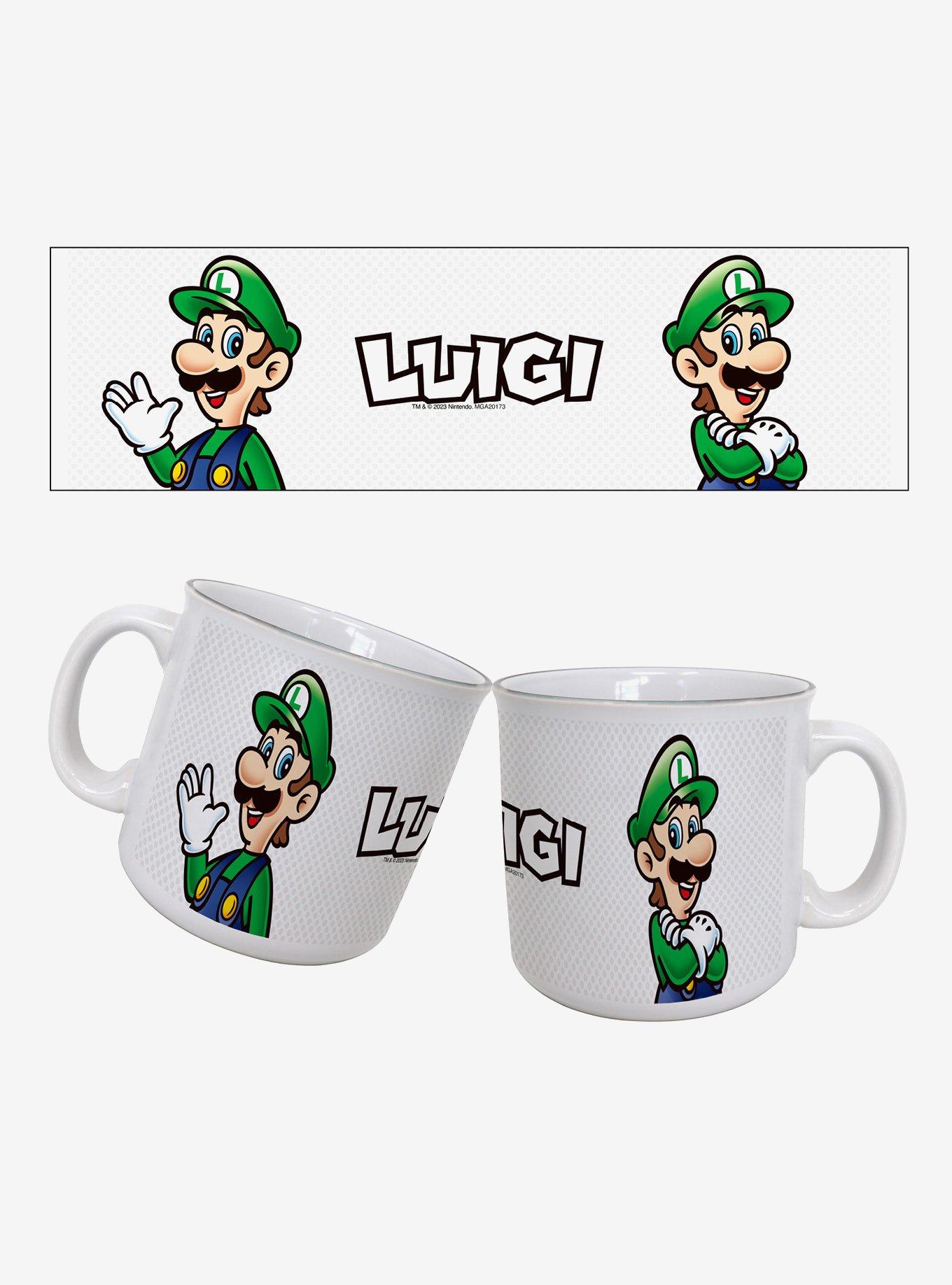 Super Mario Luigi Name 20oz Camper Mug, , hi-res