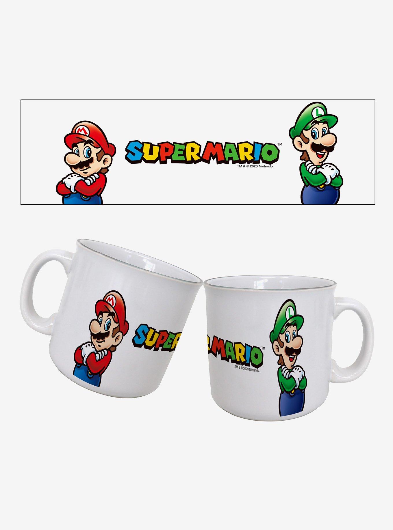 Super Mario Mario & Luigi 20oz Camper Mug, , hi-res