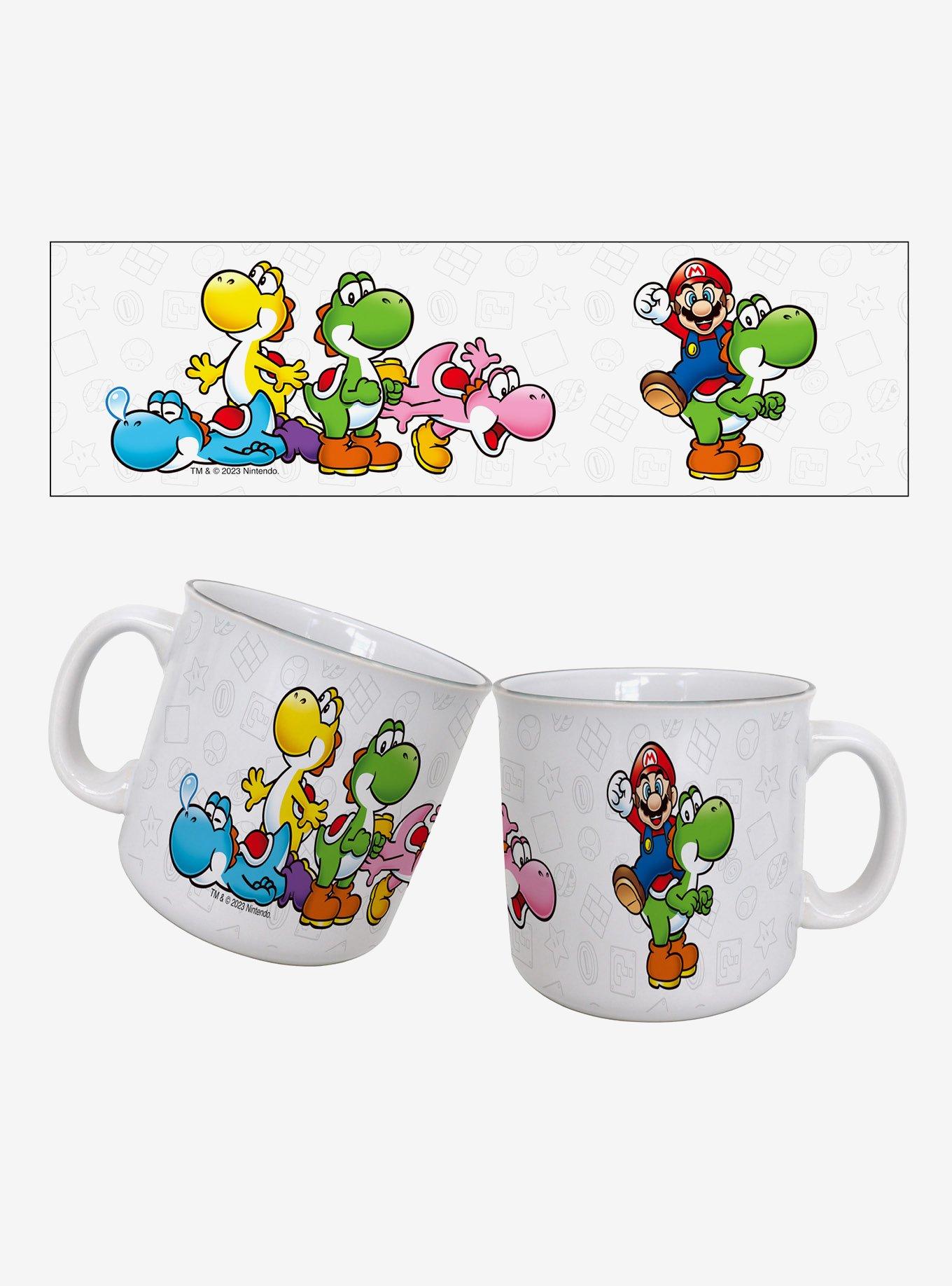 Super Mario Mario & Yoshi 20oz Camper Mug, , hi-res