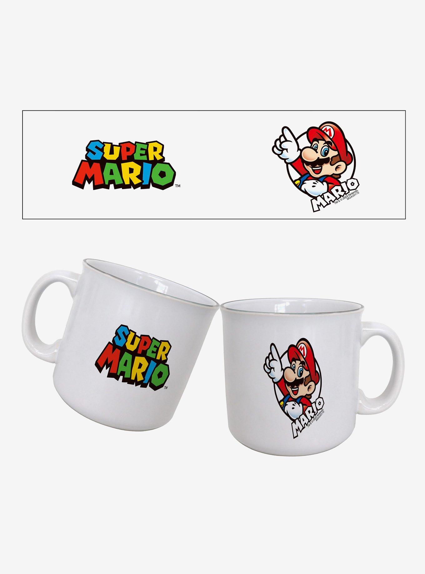 Super Mario Mario Circle Name 20oz Camper Mug, , hi-res