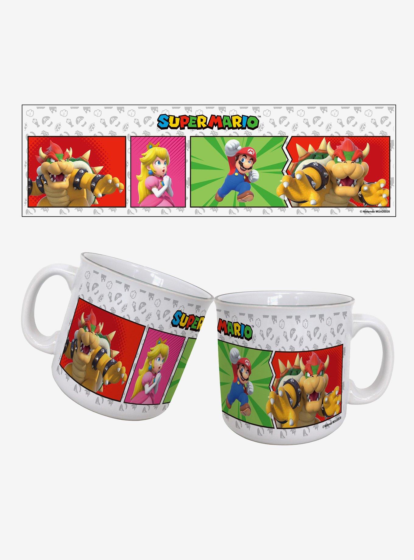 Super Mario Comic Style 20oz Camper Mug, , hi-res