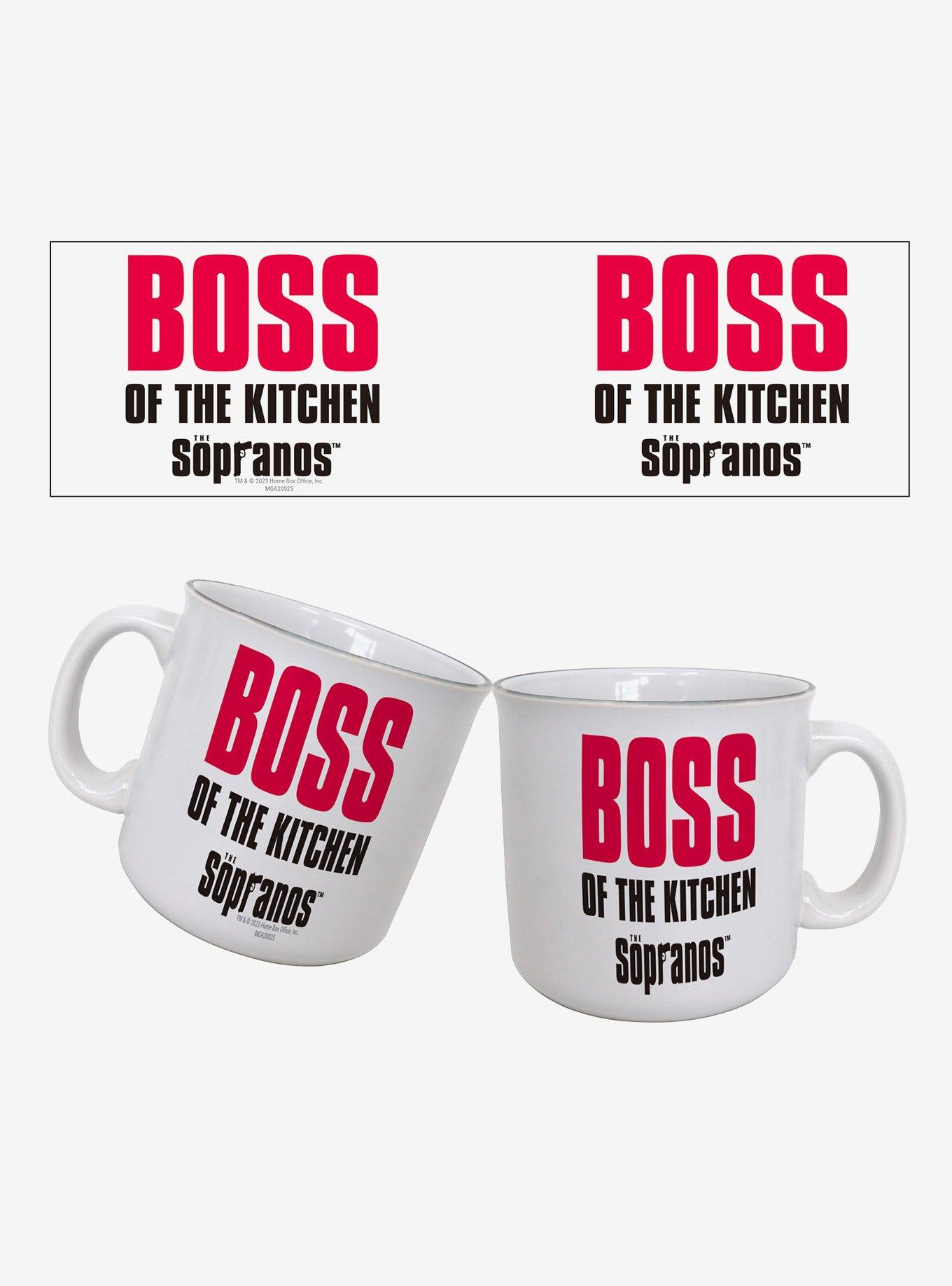The Sopranos Boss of The Kitchen 20oz Camper Mug, , hi-res
