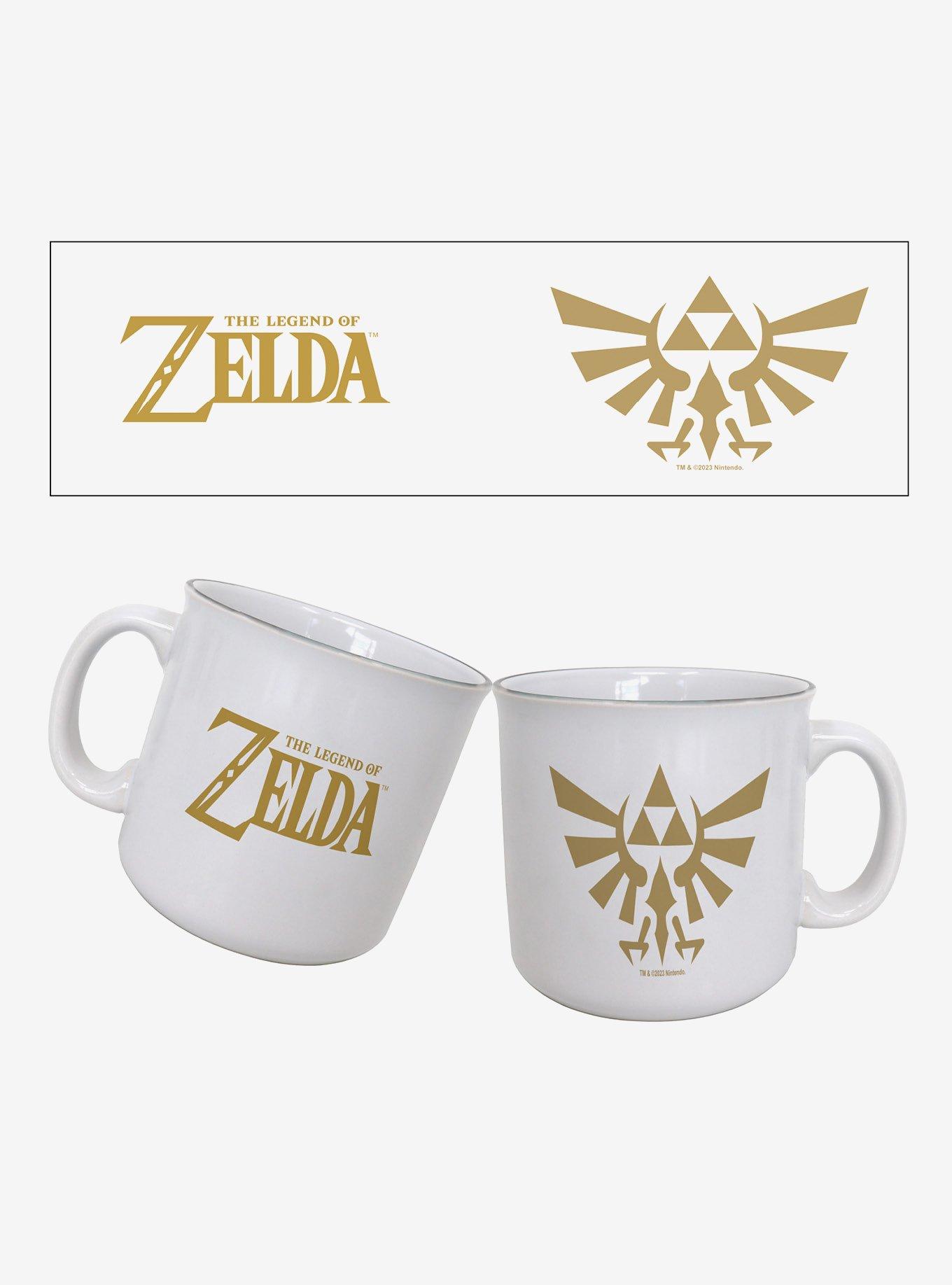 The Legend of Zelda Hyrule Crest 20oz Camper Mug, , hi-res