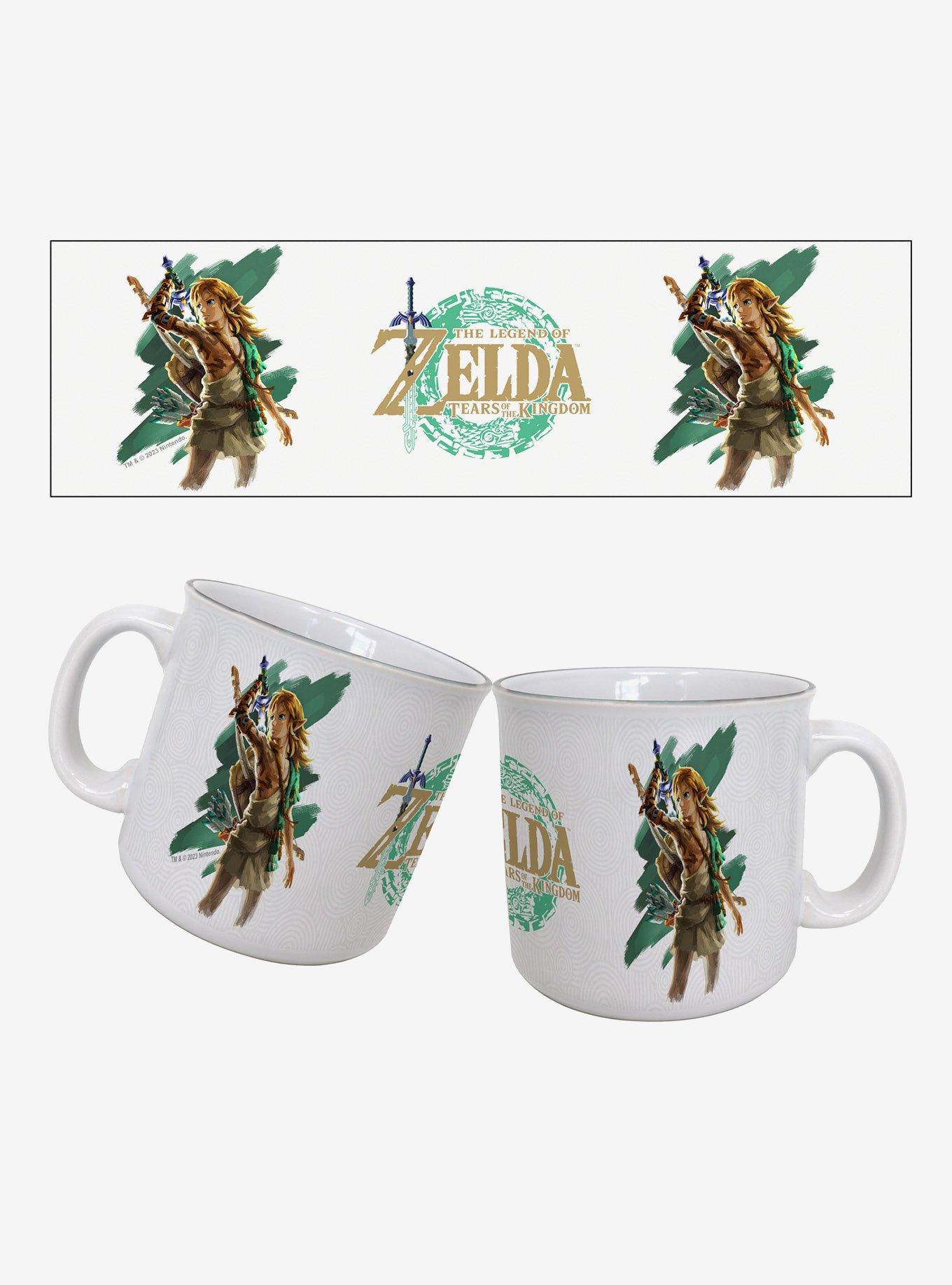 The Legend of Zelda Tears of The Kingdom Link Sword 20oz Camper Mug, , hi-res