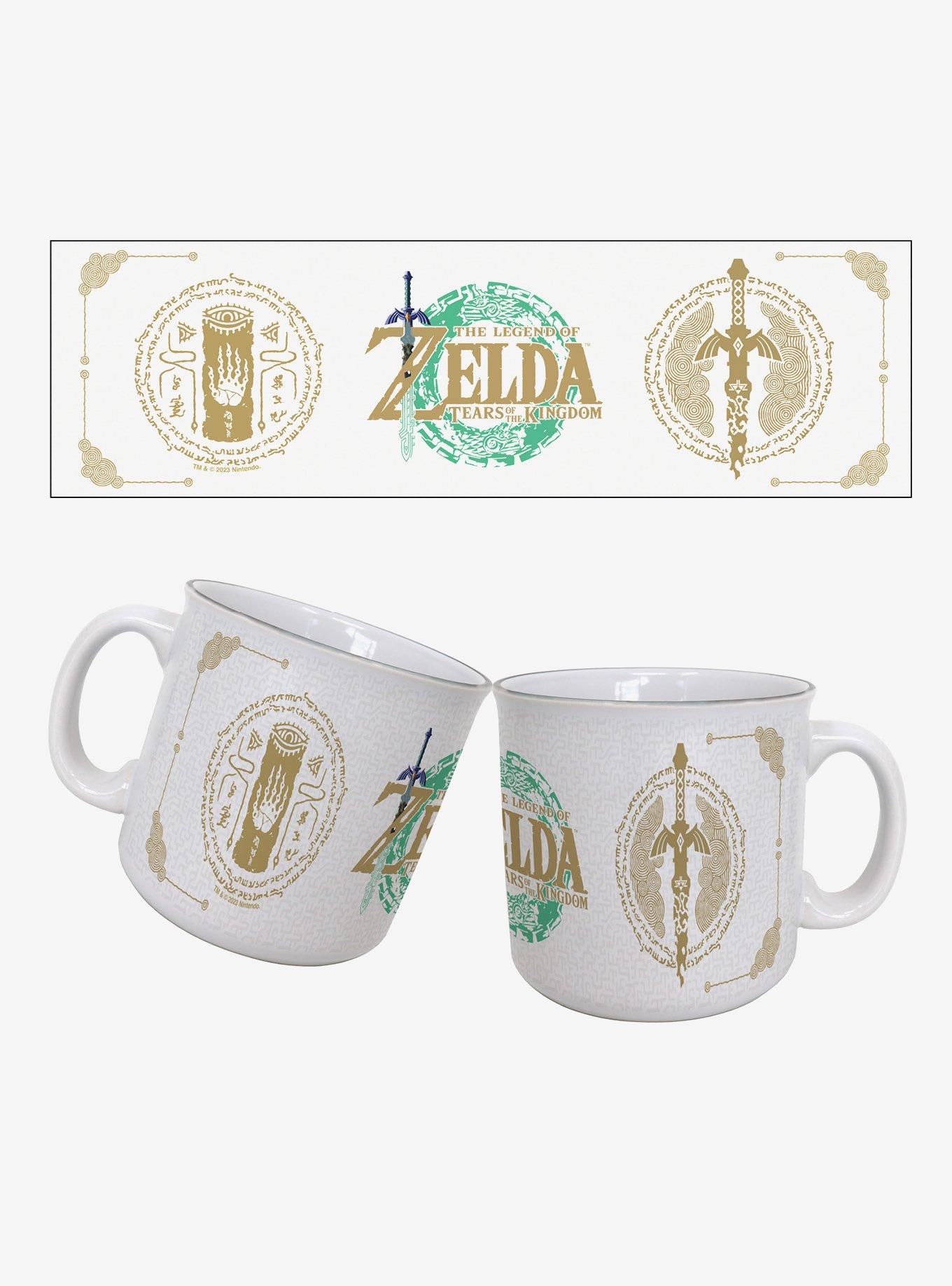 The Legend of Zelda Tears of The Kingdom Two Symbols 20oz Camper Mug, , hi-res