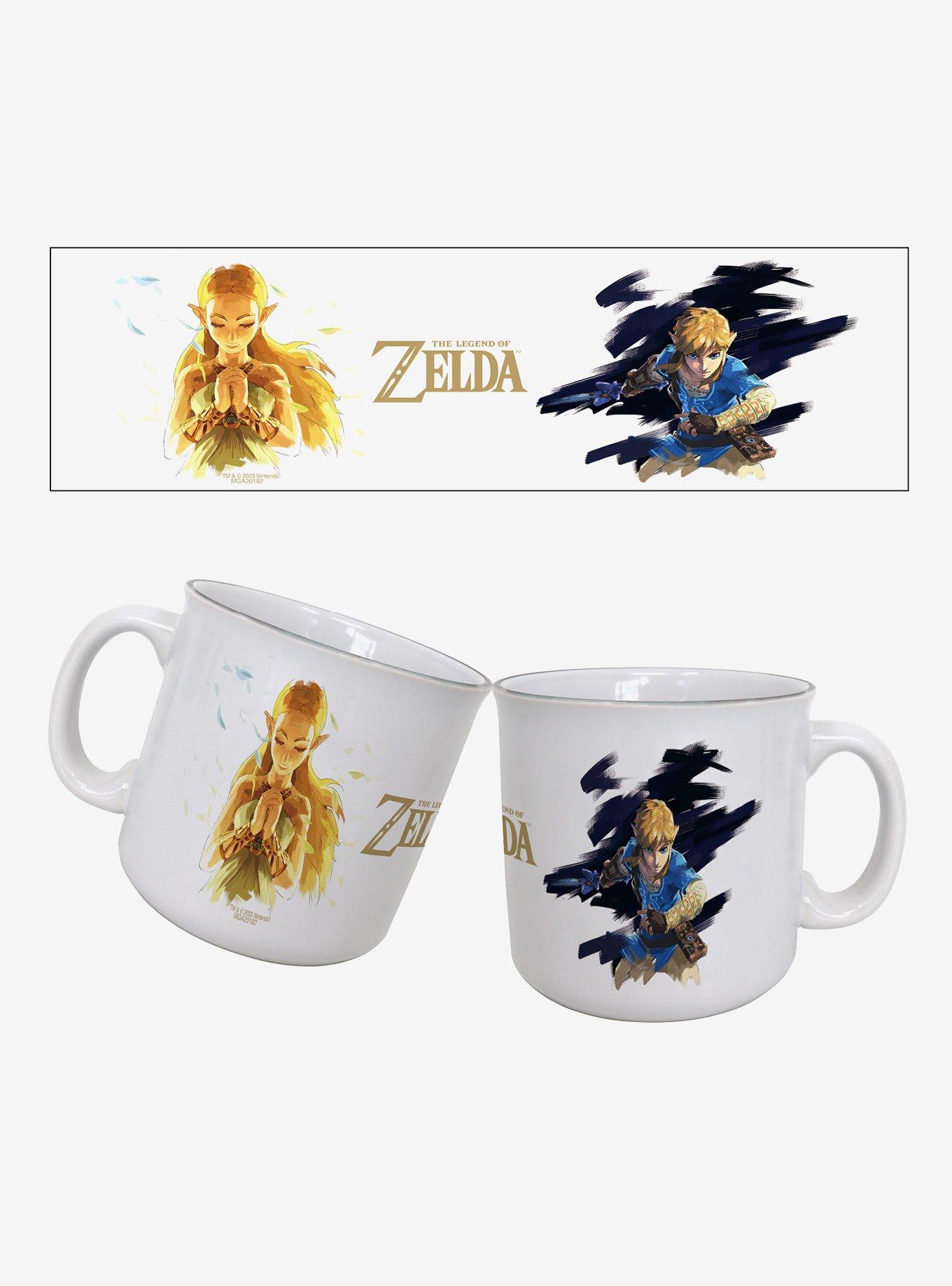 The Legend of Zelda Zelda & Link 20oz Camper Mug, , hi-res