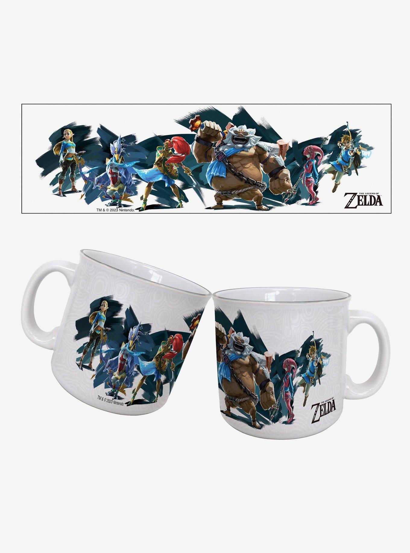 The Legend of Zelda Link Zelda & Champion 20oz Camper Mug, , hi-res