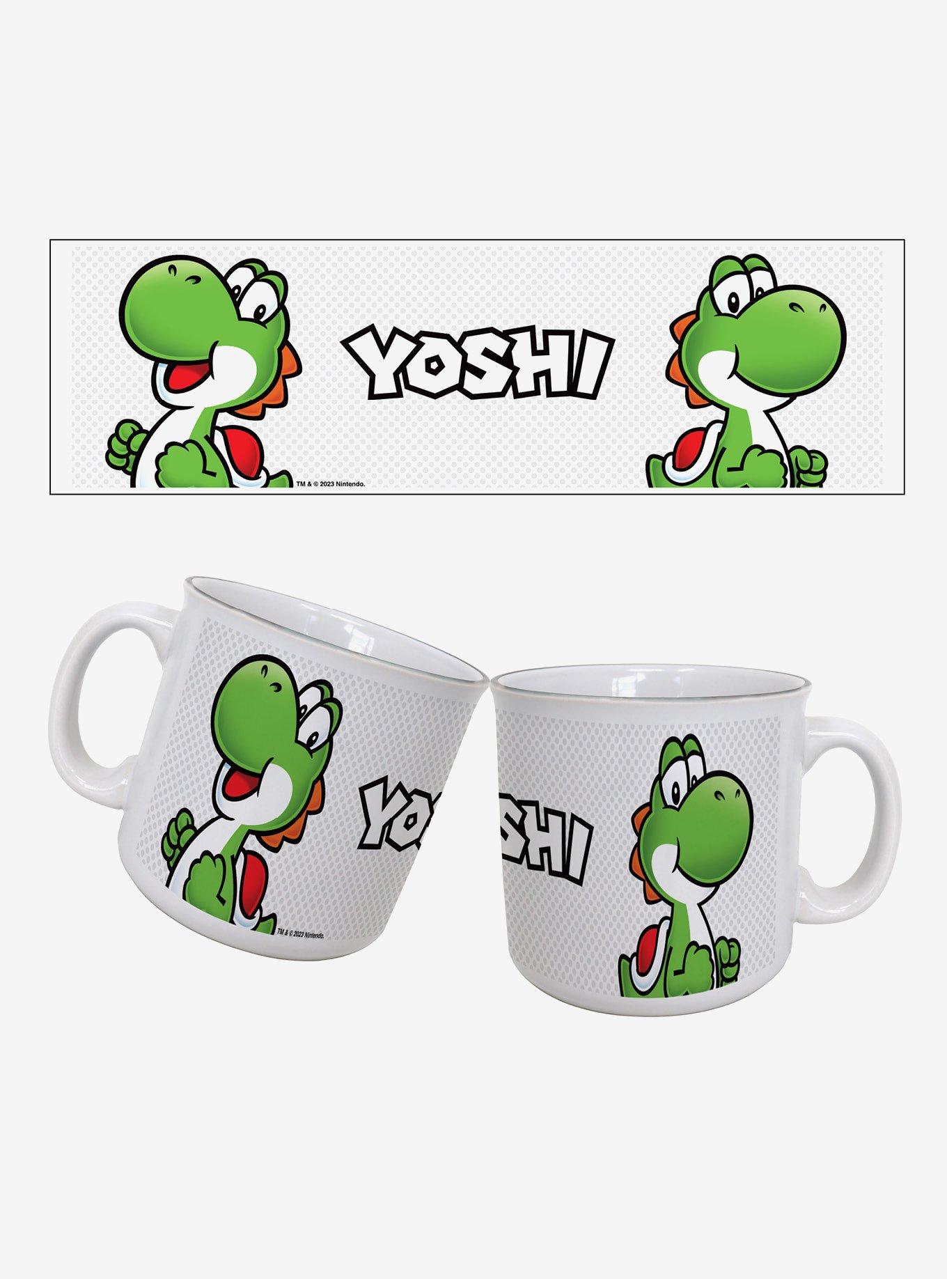 Super Mario Yoshi Name 20oz Camper Mug, , hi-res