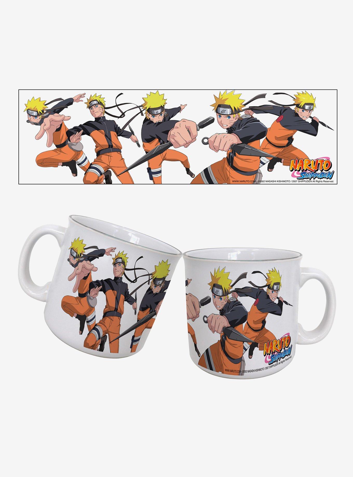 Naruto Shippuden Fight Action 20oz Camper Mug, , hi-res