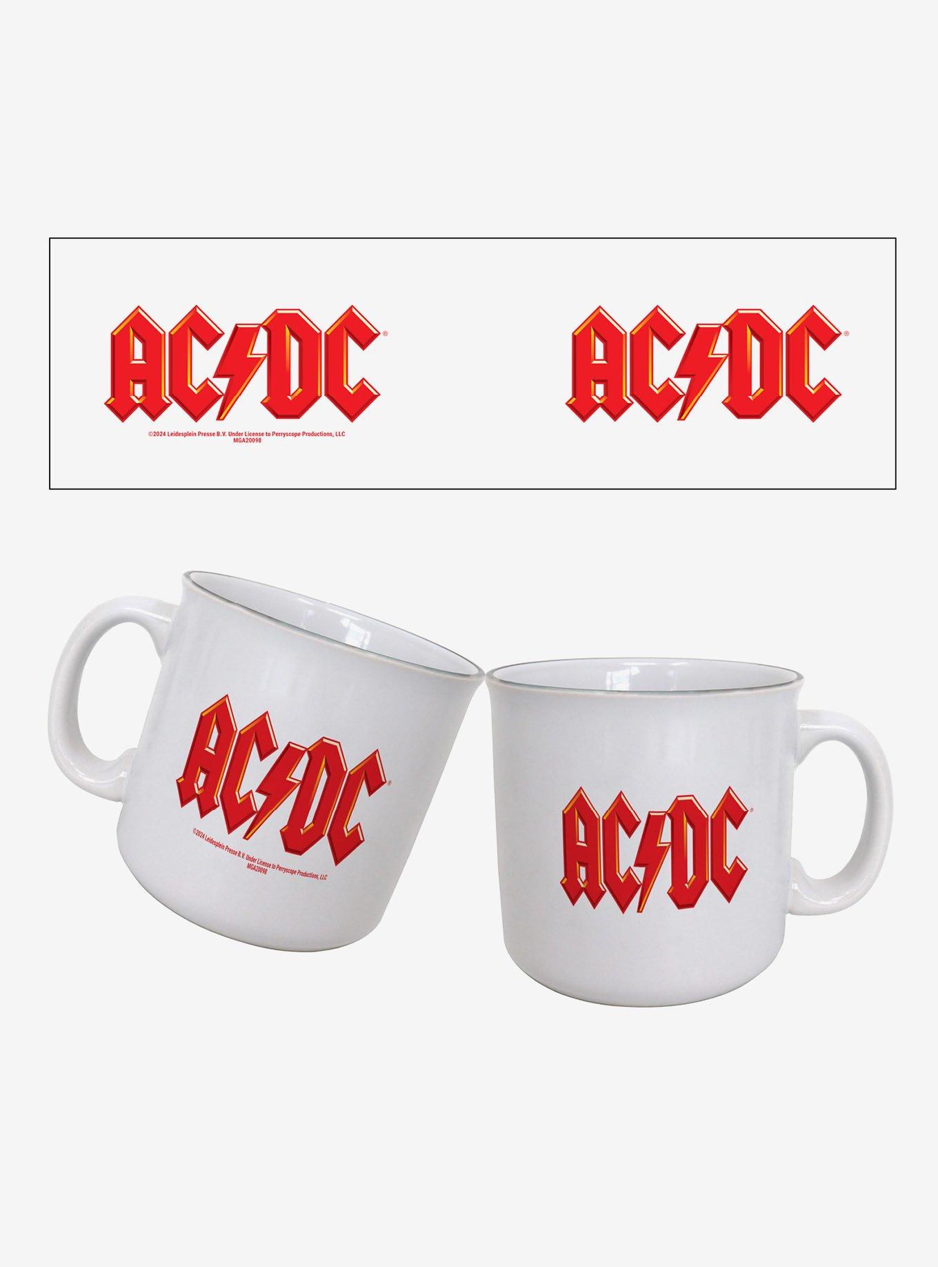 AC/DC Logo 20oz Camper Mug, , hi-res