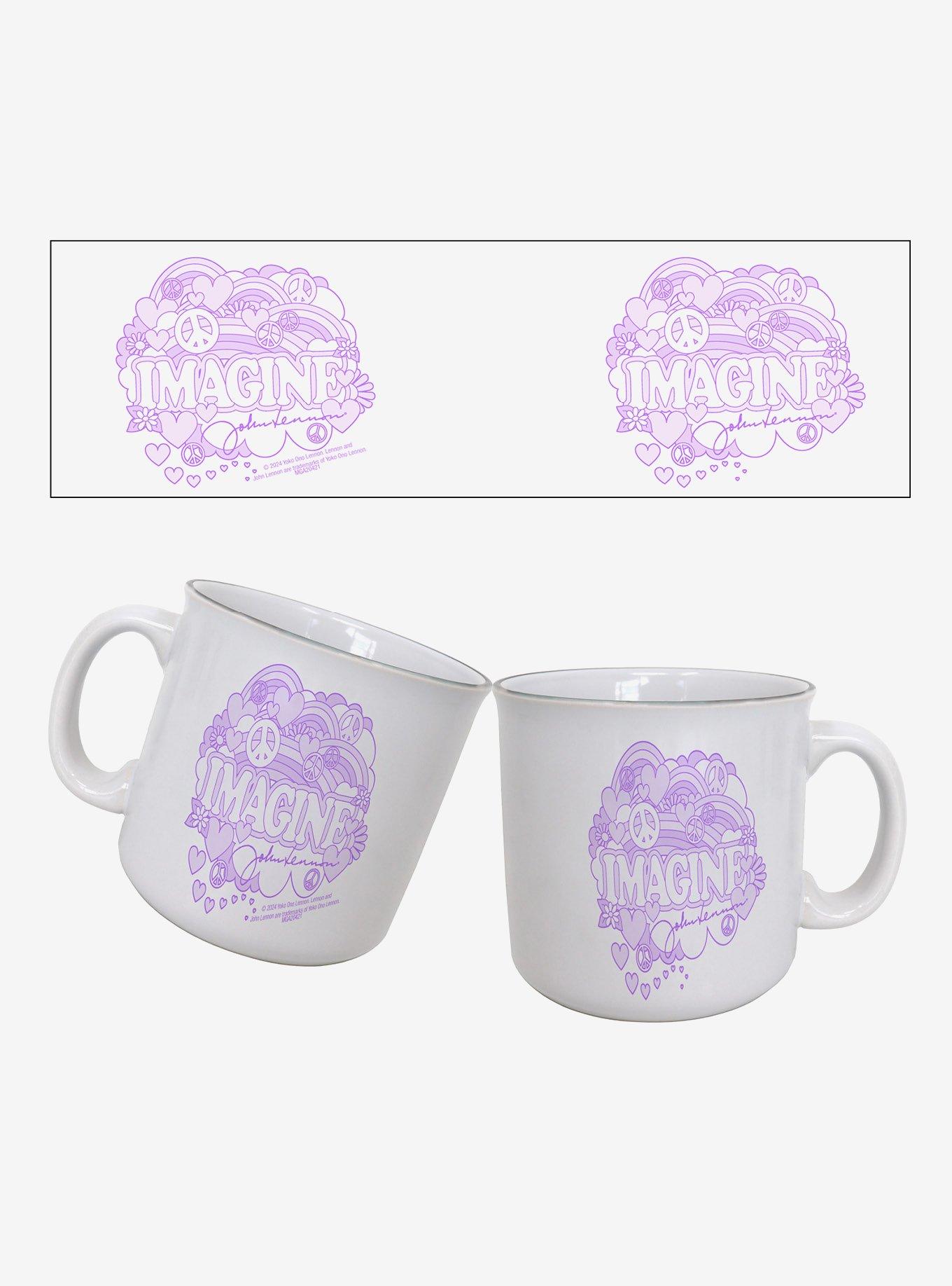 John Lennon Imagine Psychedelics 20oz Camper Mug, , hi-res